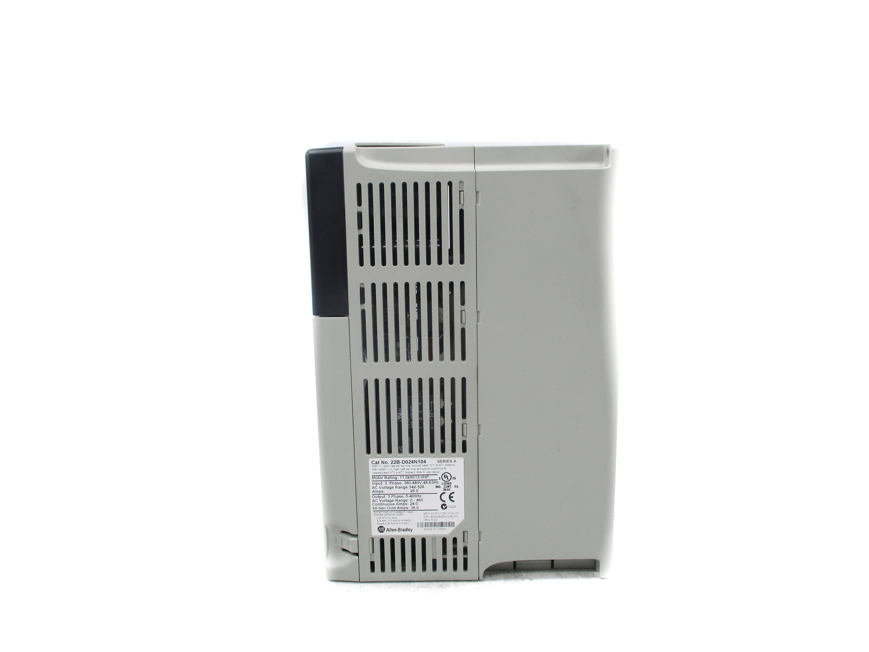 ALLEN BRADLEY 22B-D024N104 SER. A F/W 6.02 UNMP