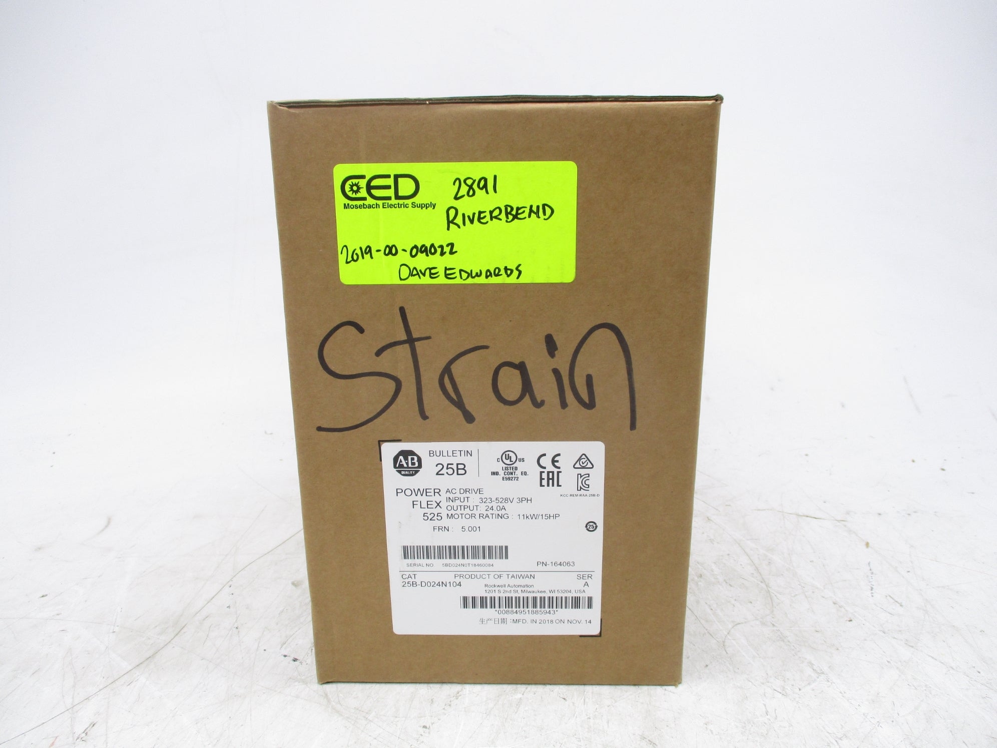 ALLEN BRADLEY 25B-D024N104 SER. A F/W 5.001 NSMP