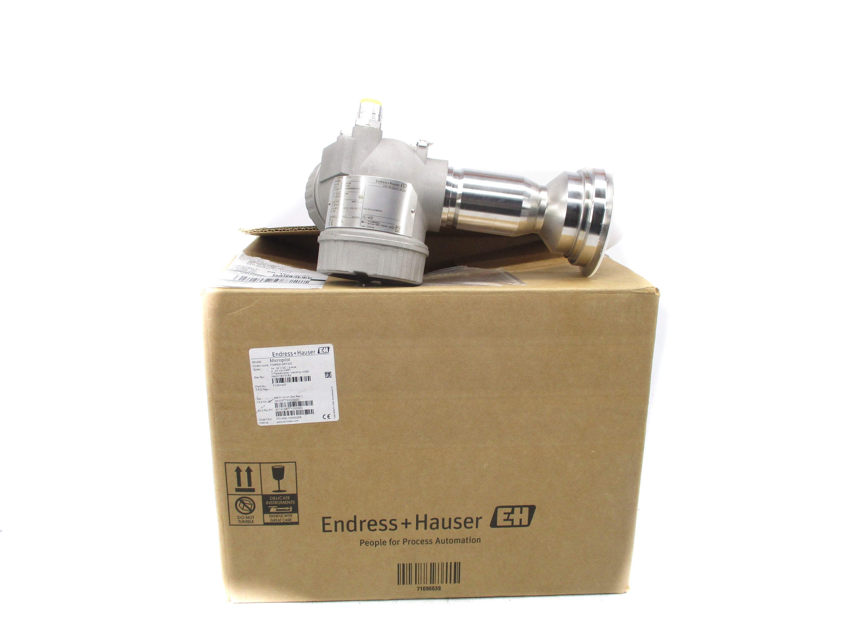 ENDRESS+HAUSER FMR62-3RT0/0 NSMP