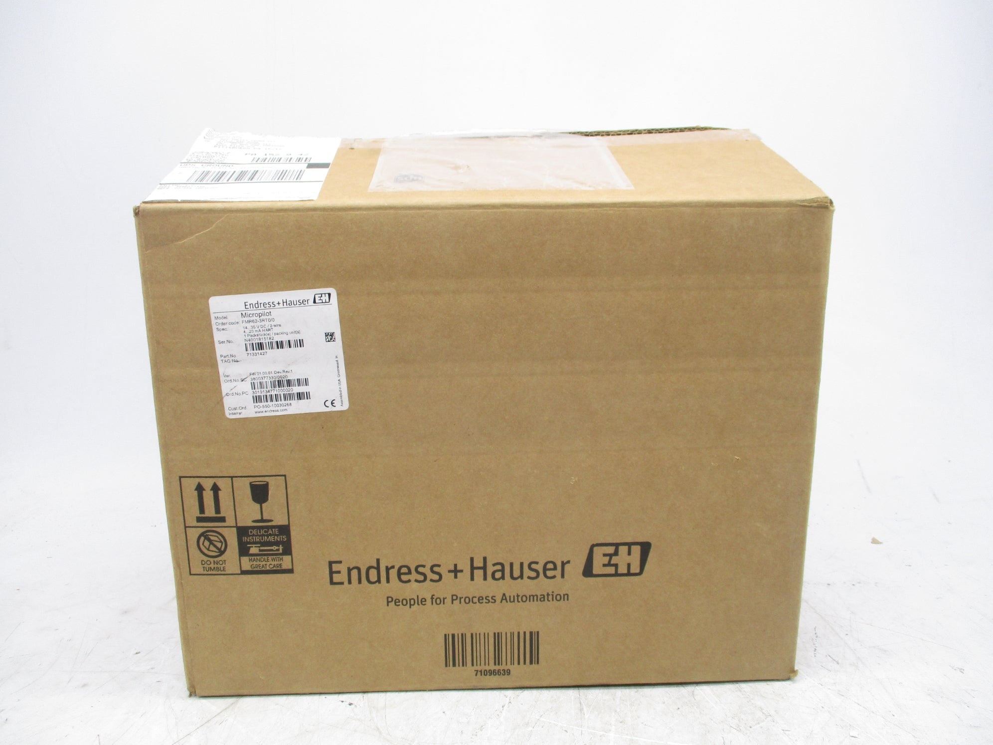 ENDRESS+HAUSER FMR62-3RT0/0 NSMP