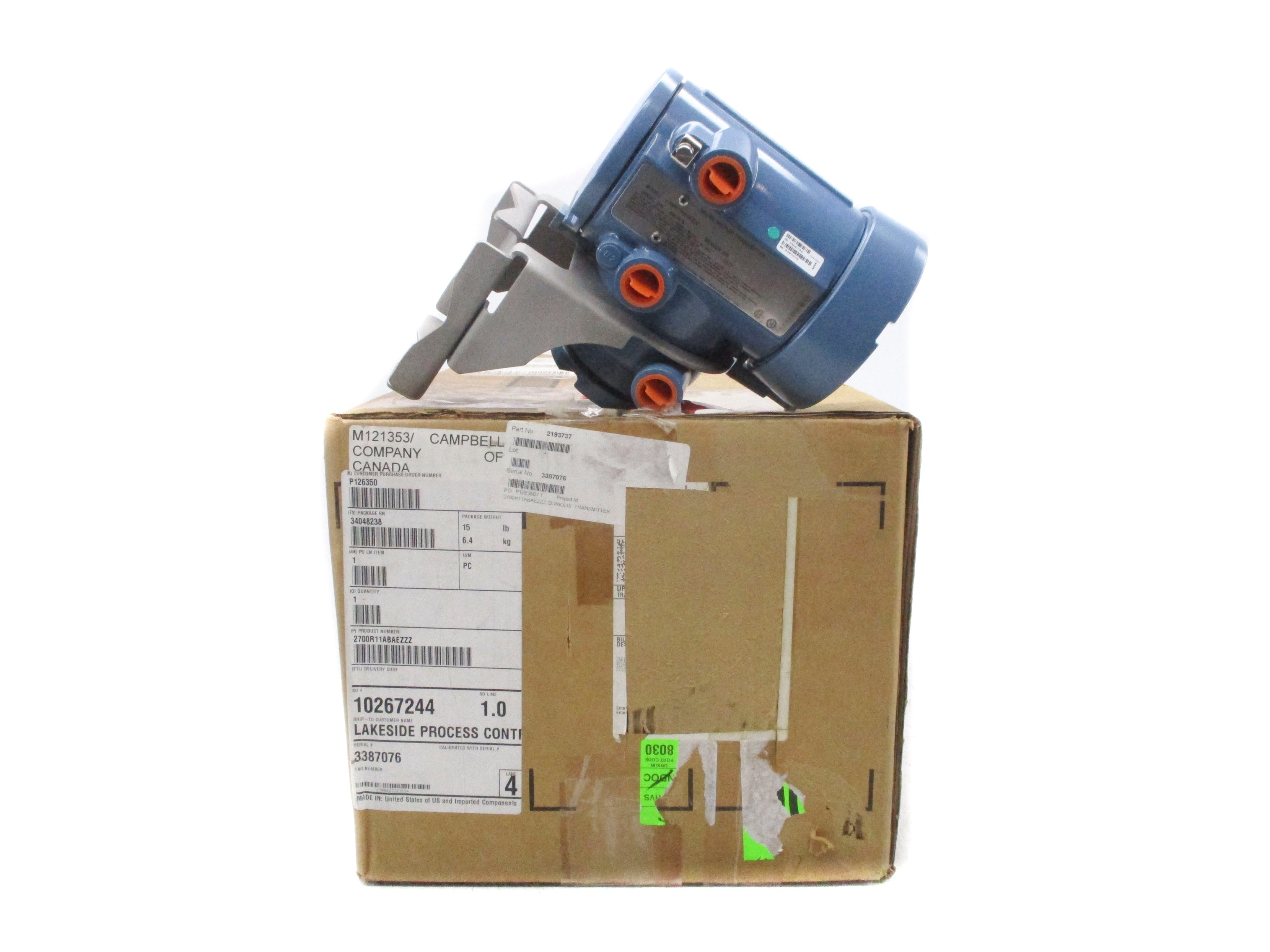 MICRO MOTION 2700R11ABAEZZZ NSMP