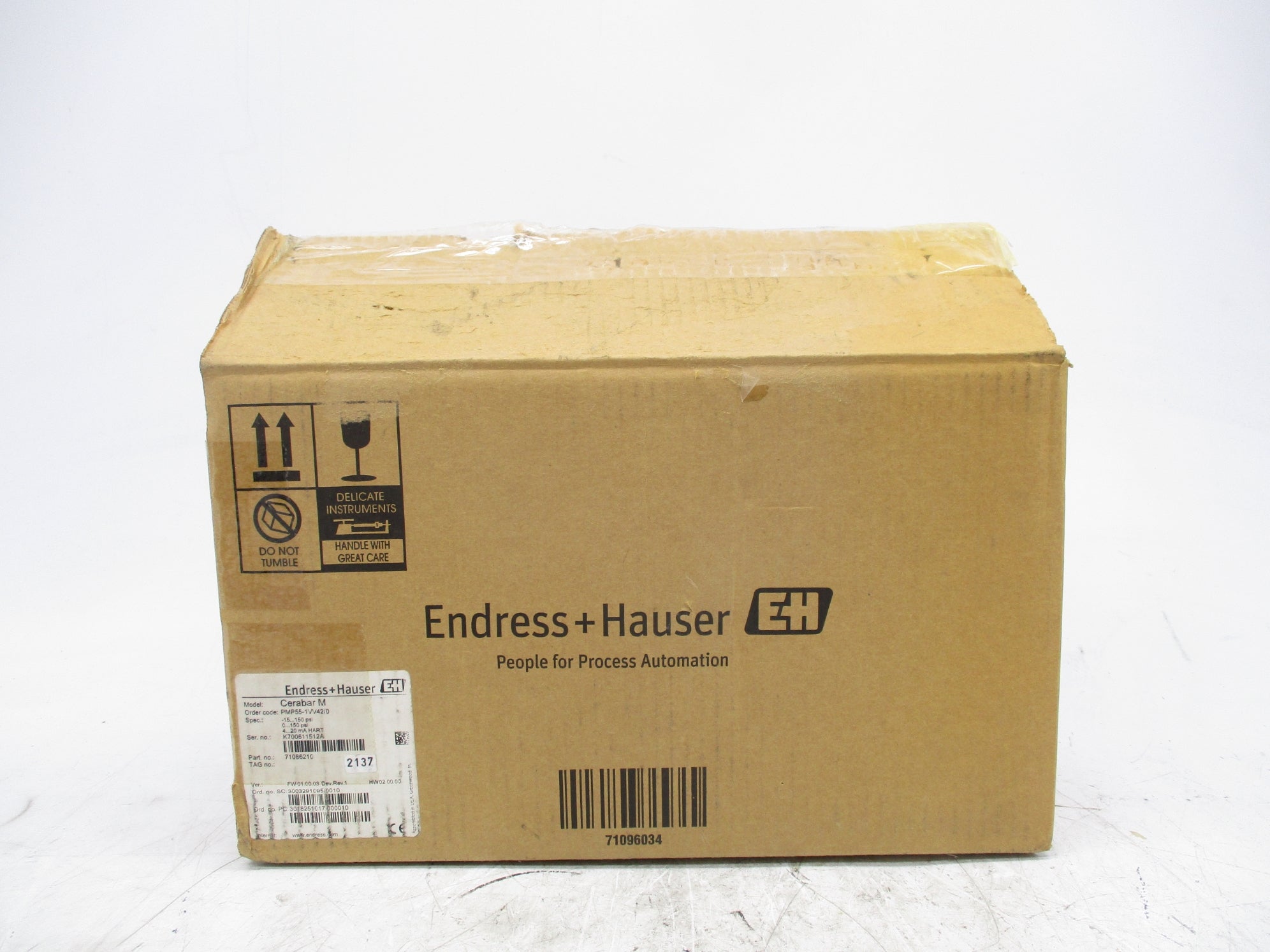 ENDRESS+HAUSER PMP55-1VV42/0 NSMP