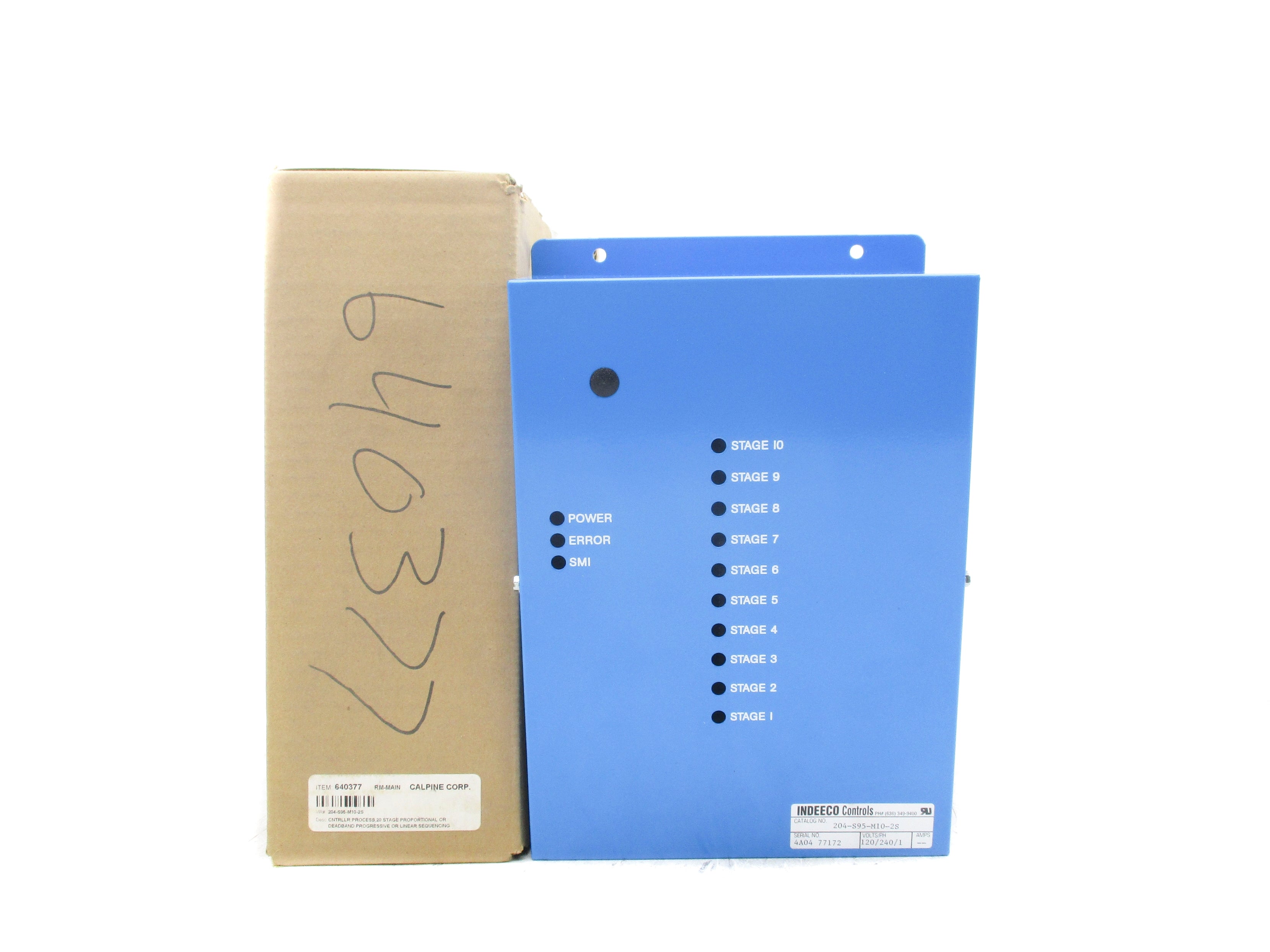 INDEECO CONTROLS 204-S95-M10-2S NSMP