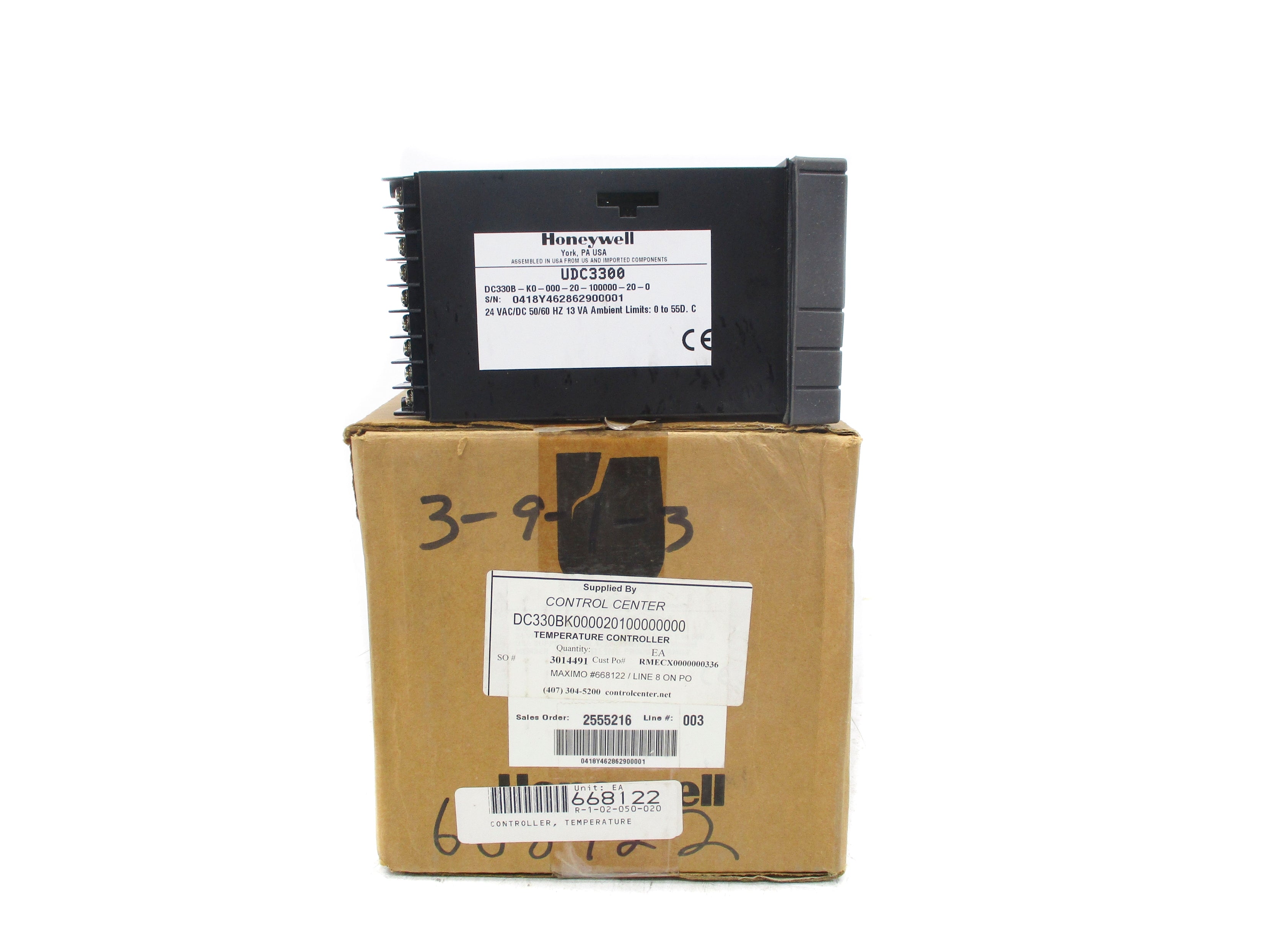 HONEYWELL DC330B-K0-000-20-100000-20-0 NSMP