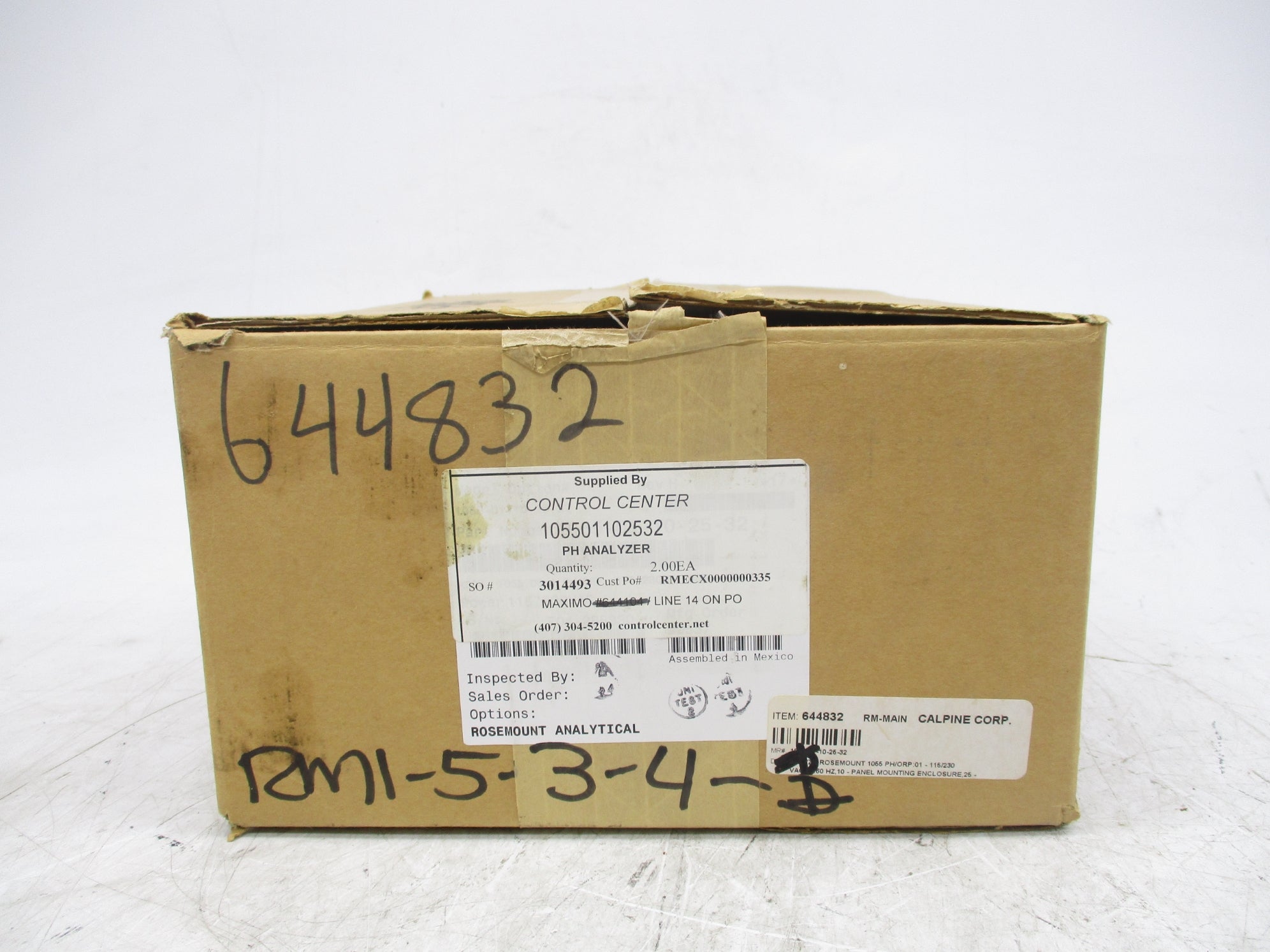 ROSEMOUNT 1055-01-10-25-32 NSMP