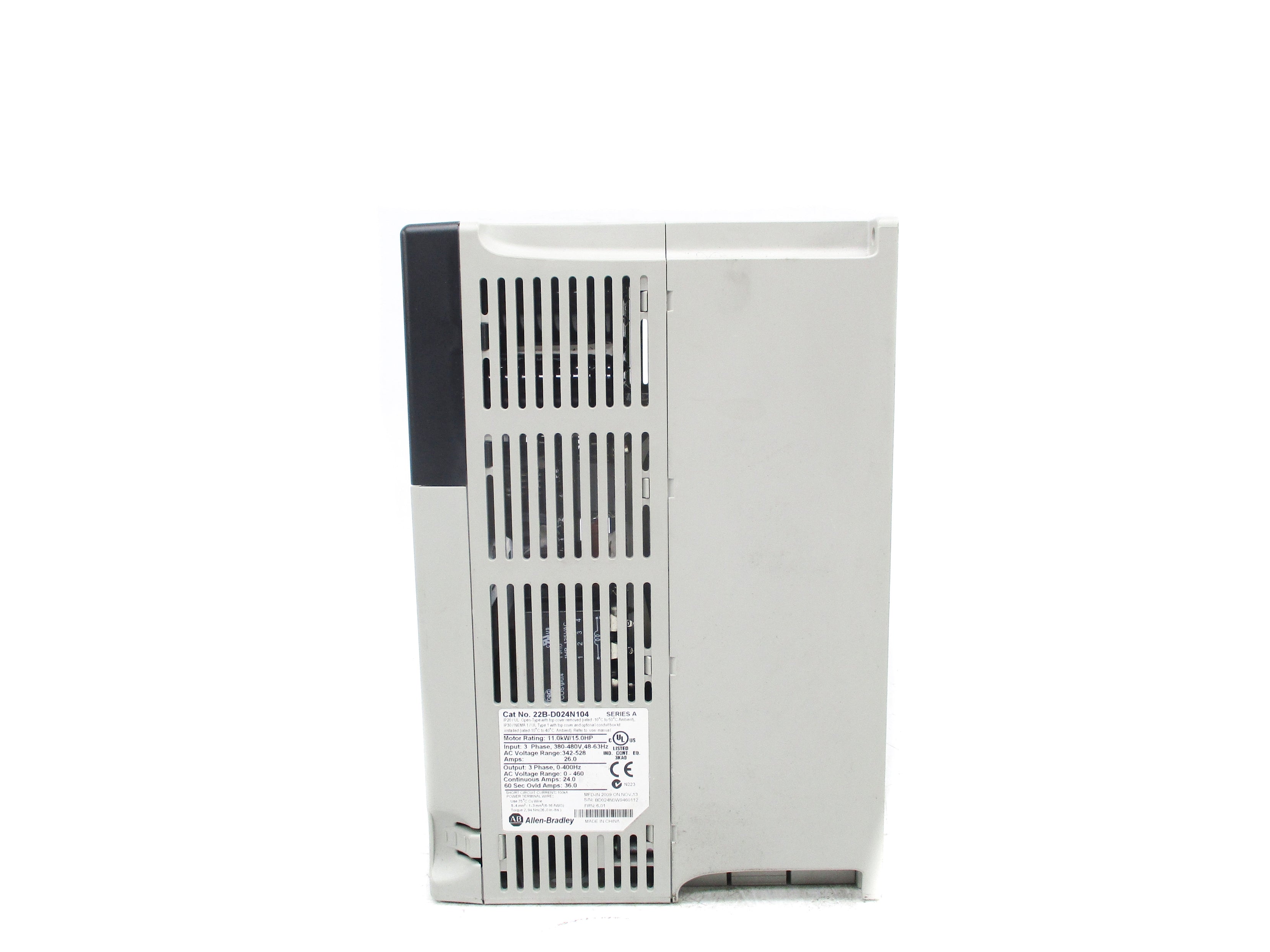 ALLEN BRADLEY 22B-D024N104 SER. A F/W 6.01 NSNP