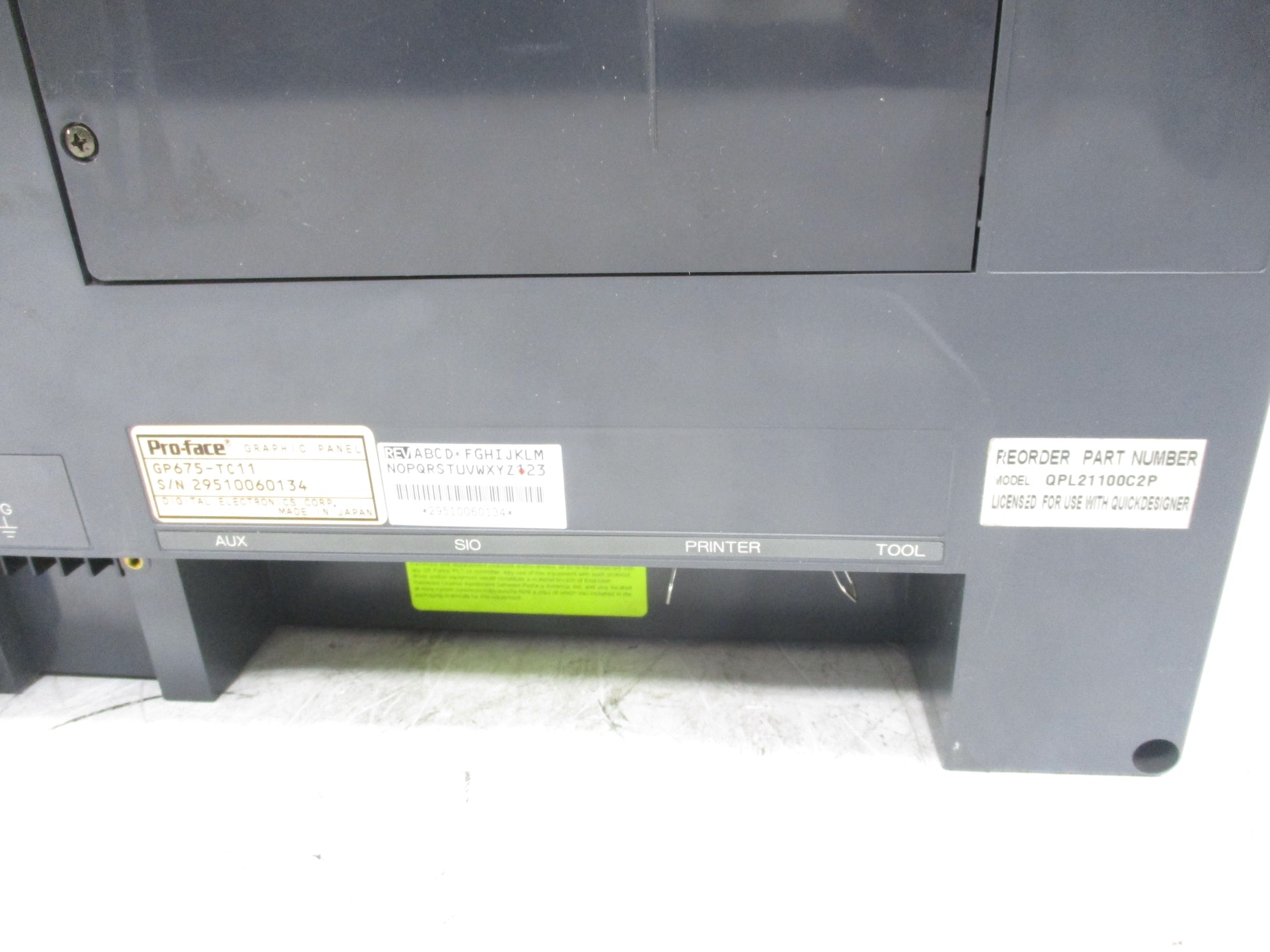 PRO-FACE GP675-TC11 NSNP