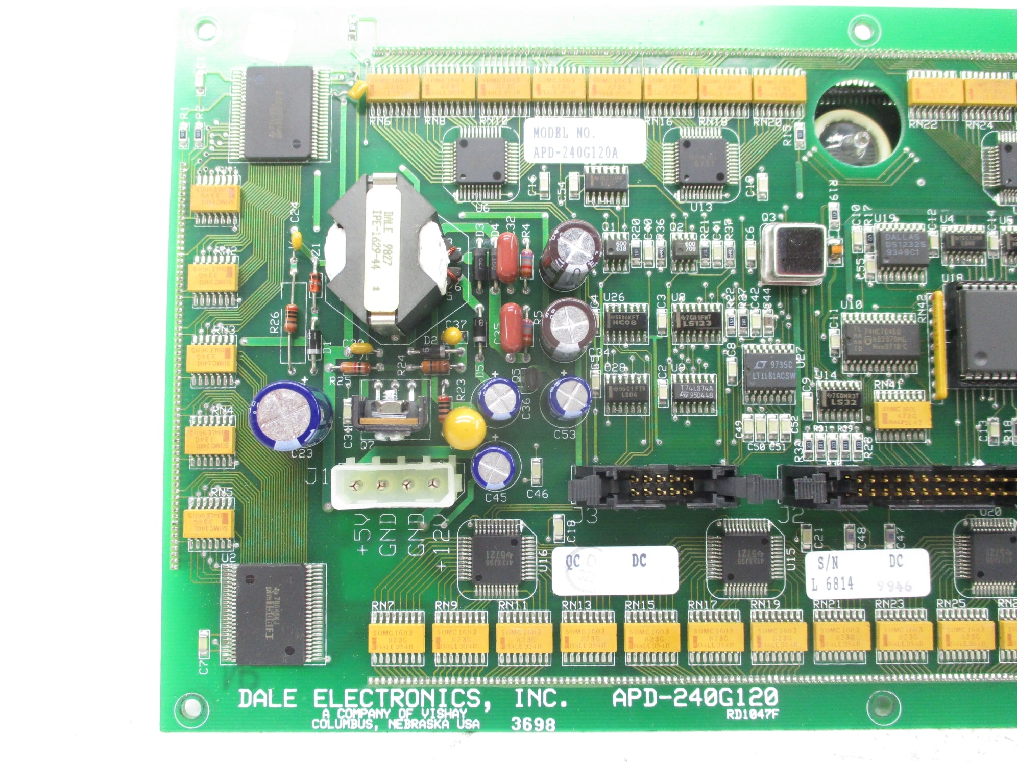DALE ELECTRONICS APD-240G120 UNMP