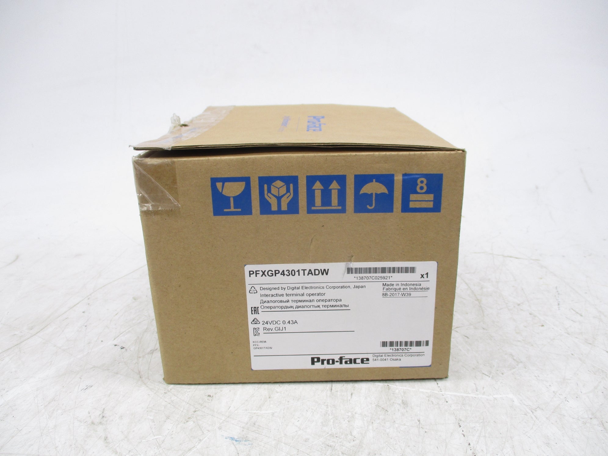 PRO-FACE PFXGP4301TADW NSMP