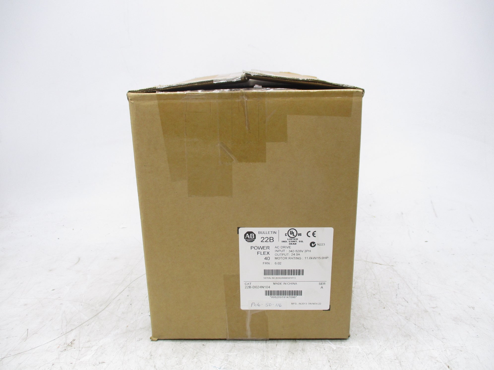 ALLEN BRADLEY 22B-D024N104 SER. A F/W 6.02 NSMP