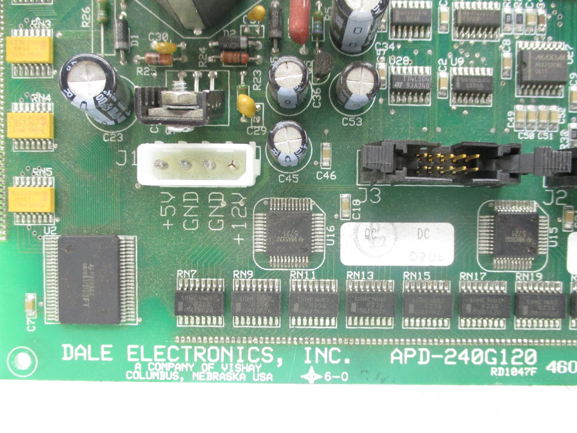 DALE ELECTRONICS APD-240G120 UNMP
