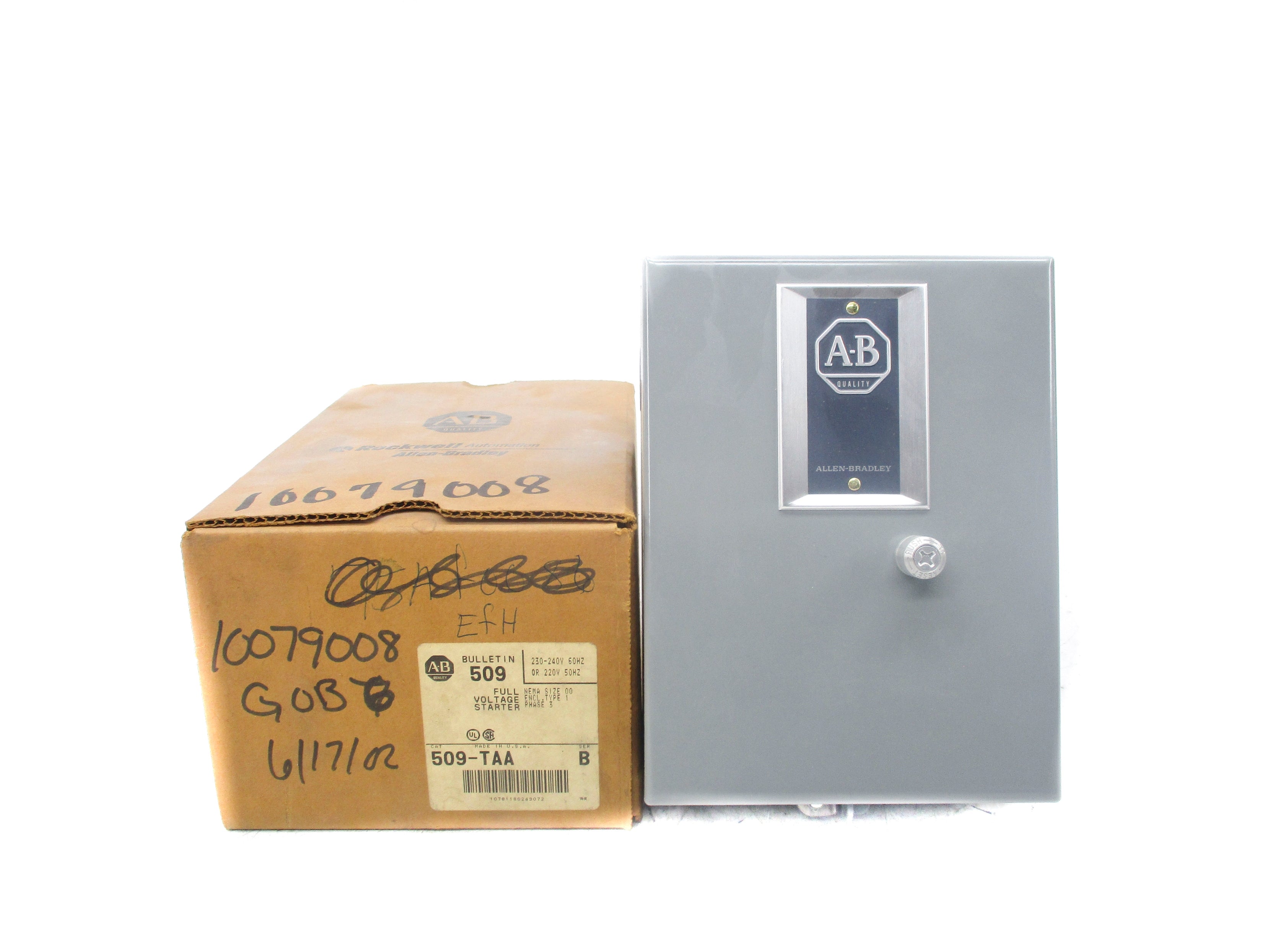 ALLEN BRADLEY 509-TAA SER. B (BR/WH) NSMP