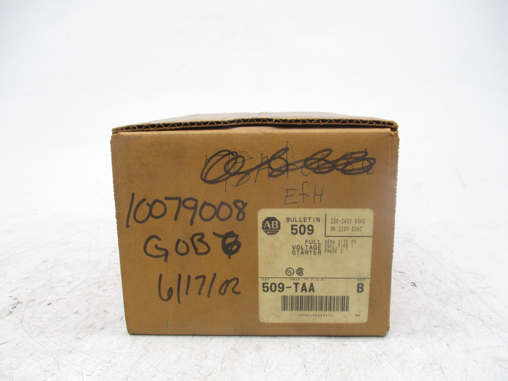 ALLEN BRADLEY 509-TAA SER. B (BR/WH) NSMP