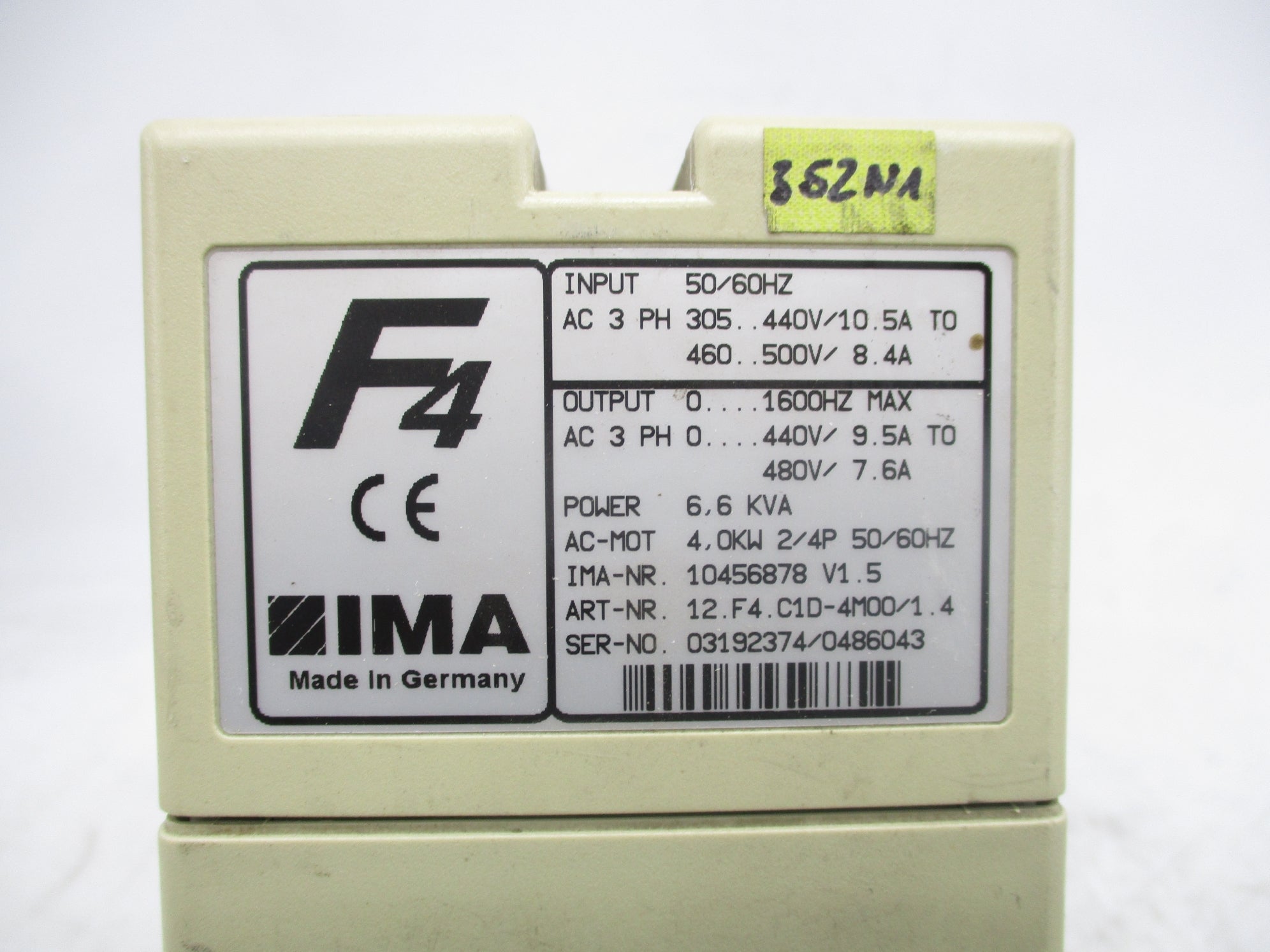 KEB 12.F4.C1D.4M00/1.4 UNMP