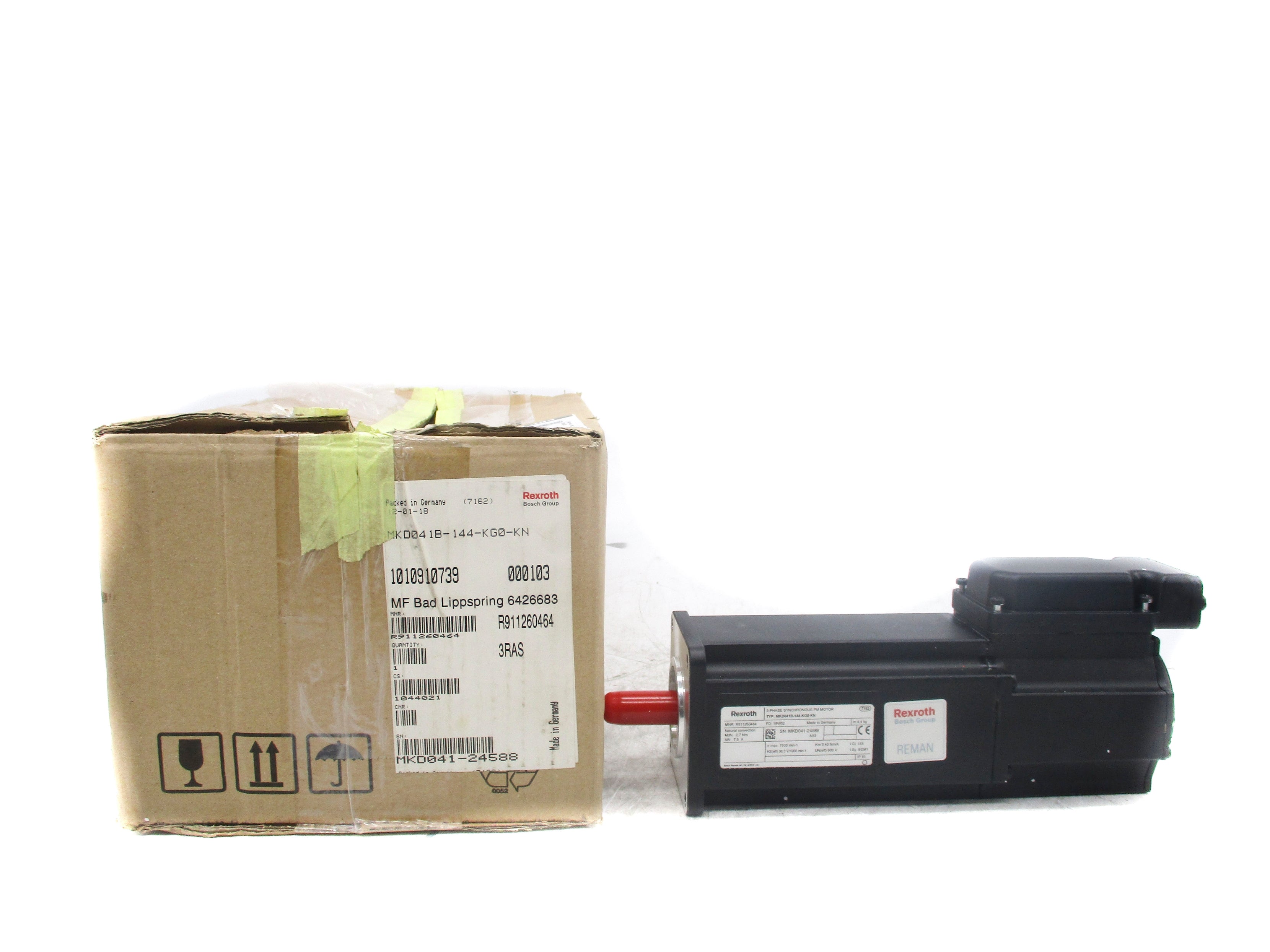 REXROTH MKD041B-144-KG0-KN R911260464 NSMP