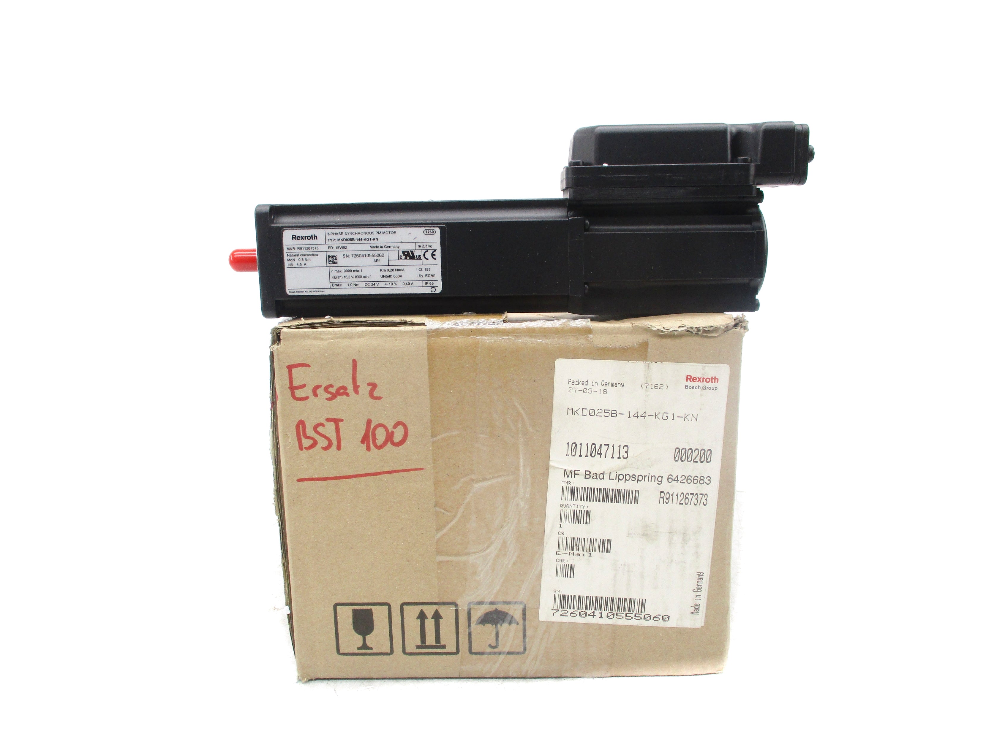 REXROTH MKD025B-144-KG1-KN R911267373 NSMP
