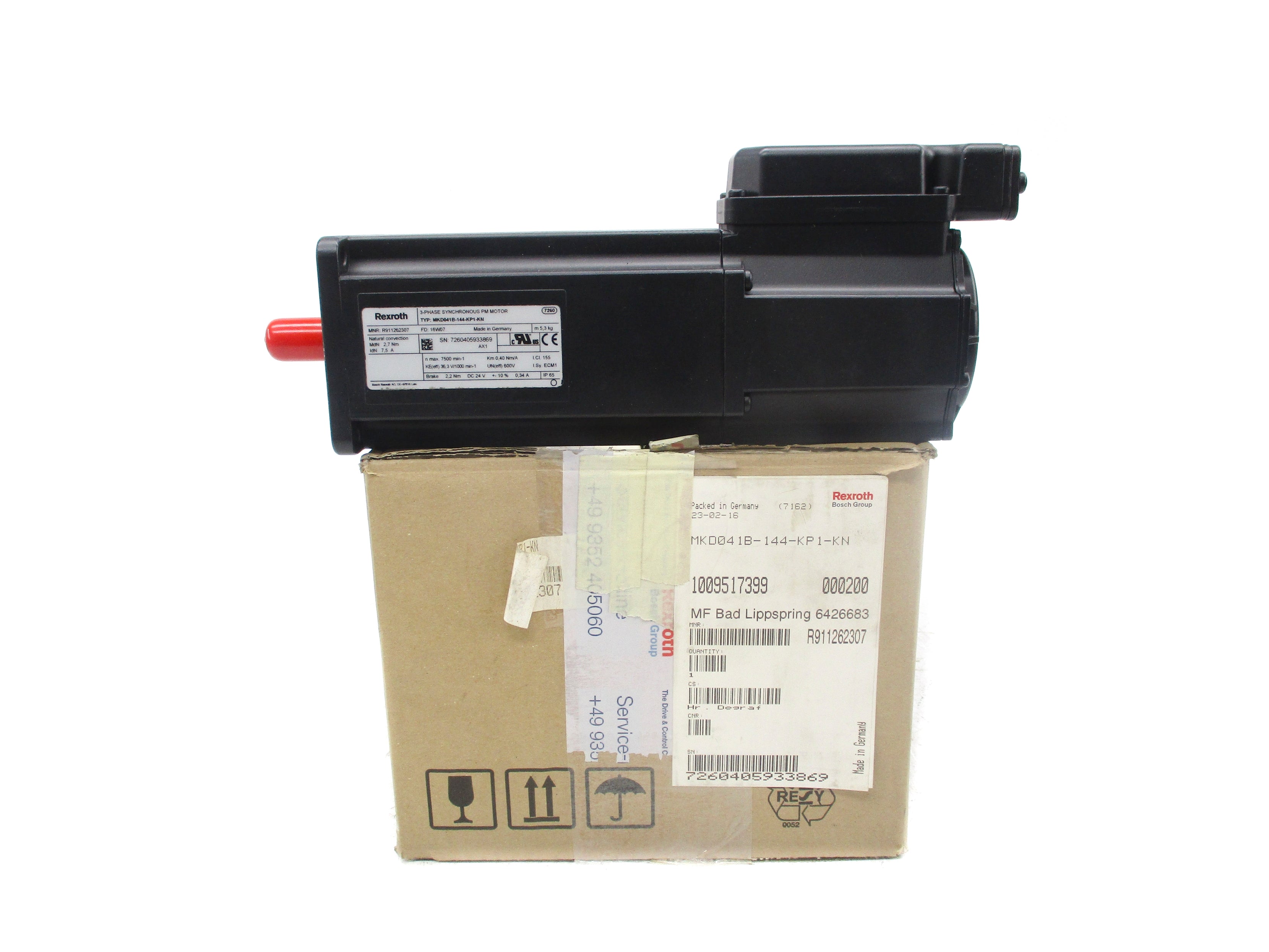 REXROTH MKD041B-144-KP1-KN R911262307 NSMP