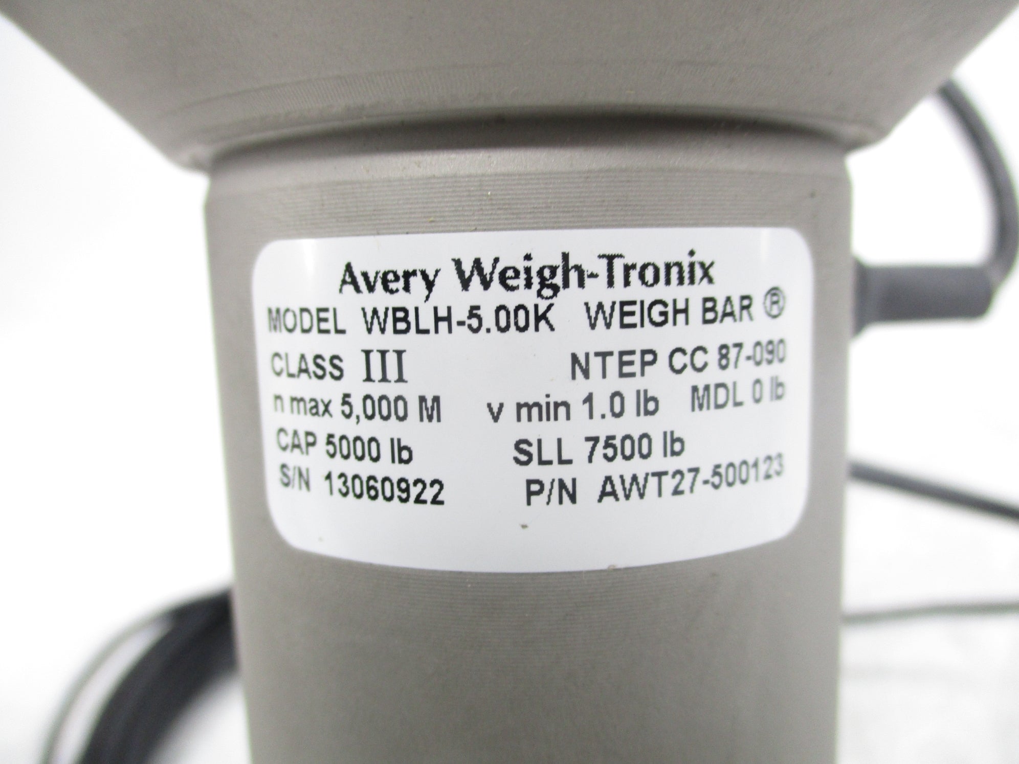 AVERY WEIGH-TRONIX AWT27-500123 NSNP