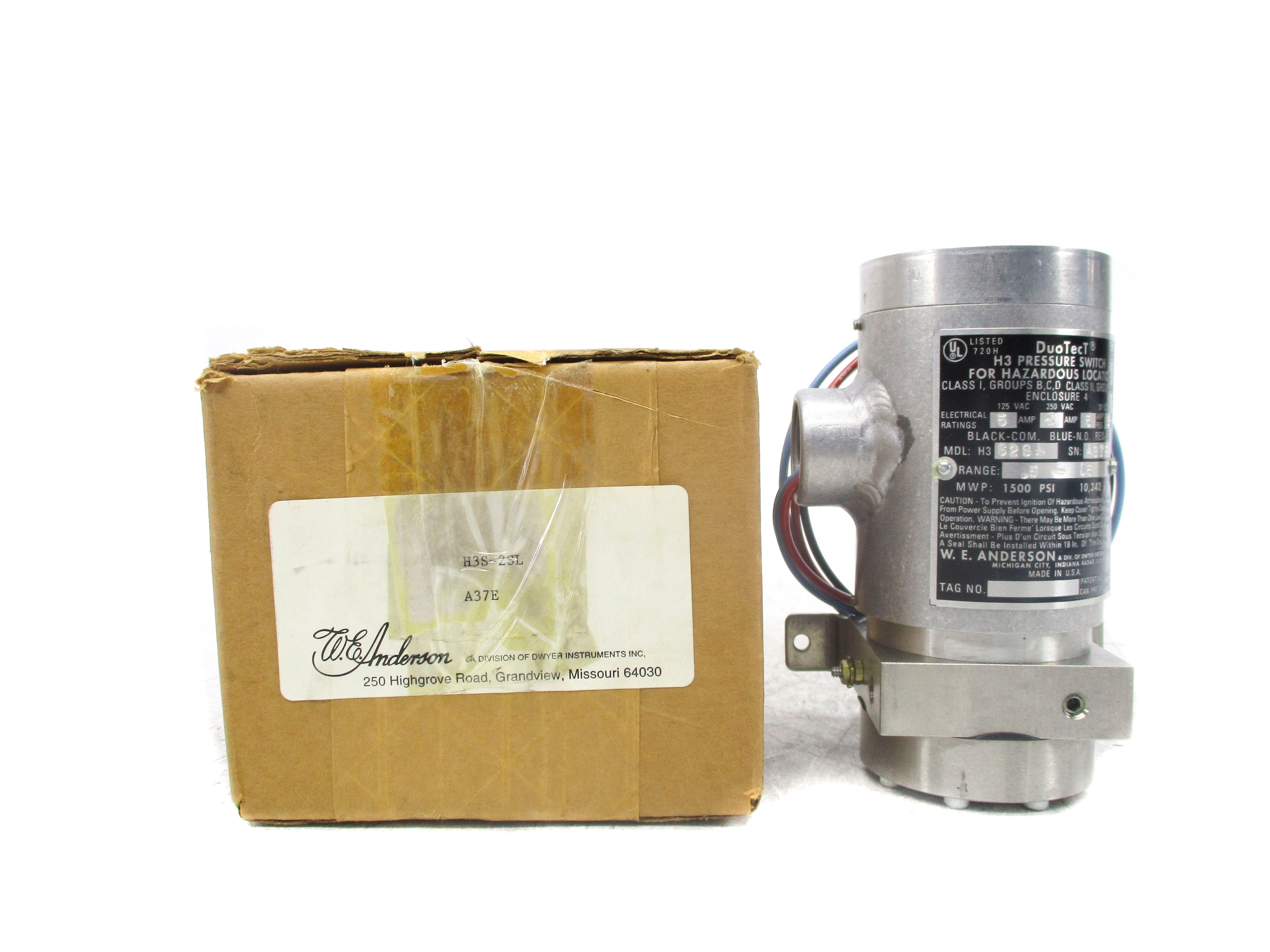 W.E ANDERSON H3S-2SL NSMP