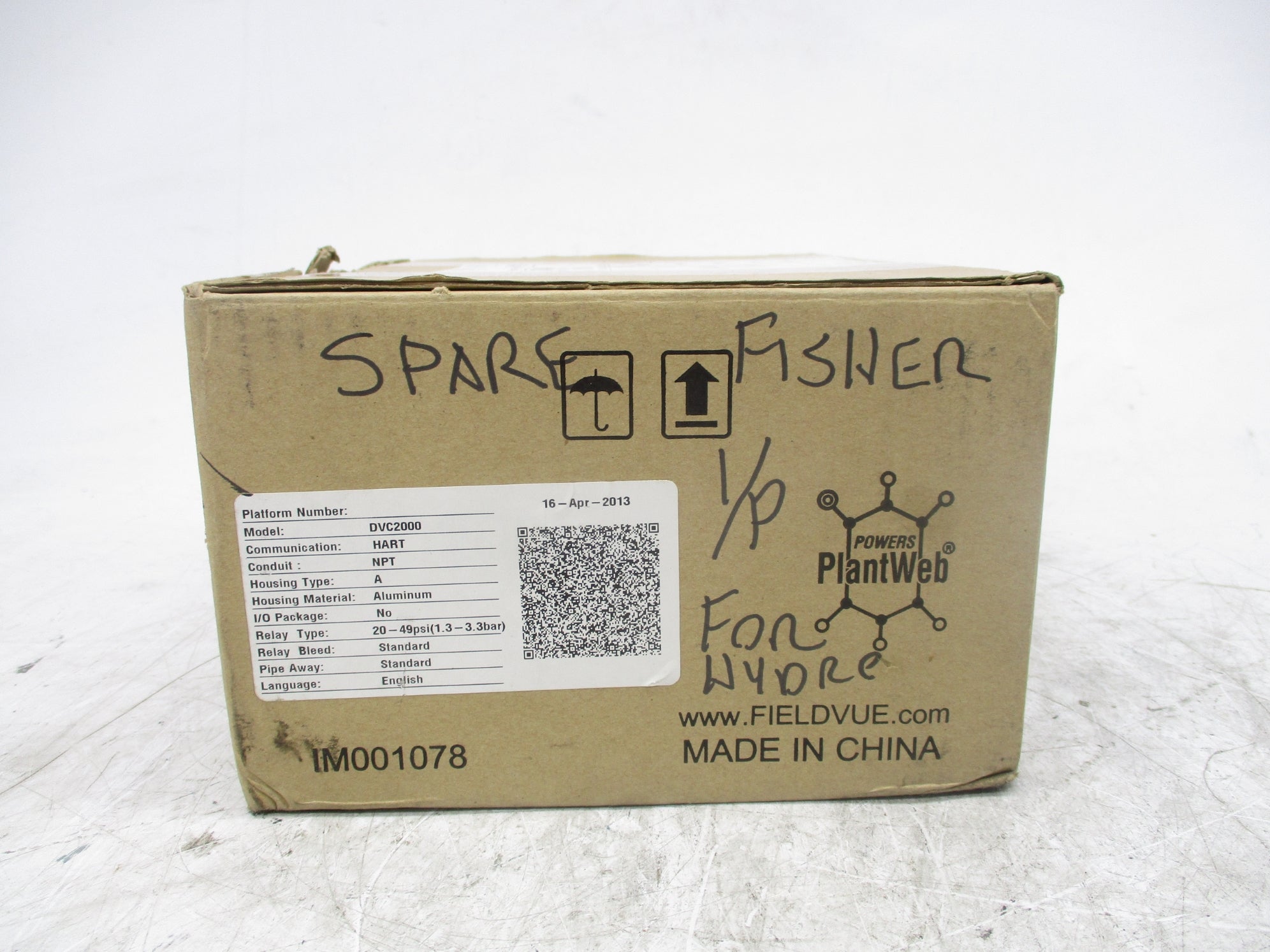 FISHER DVC2000 20-49PSI NSMP