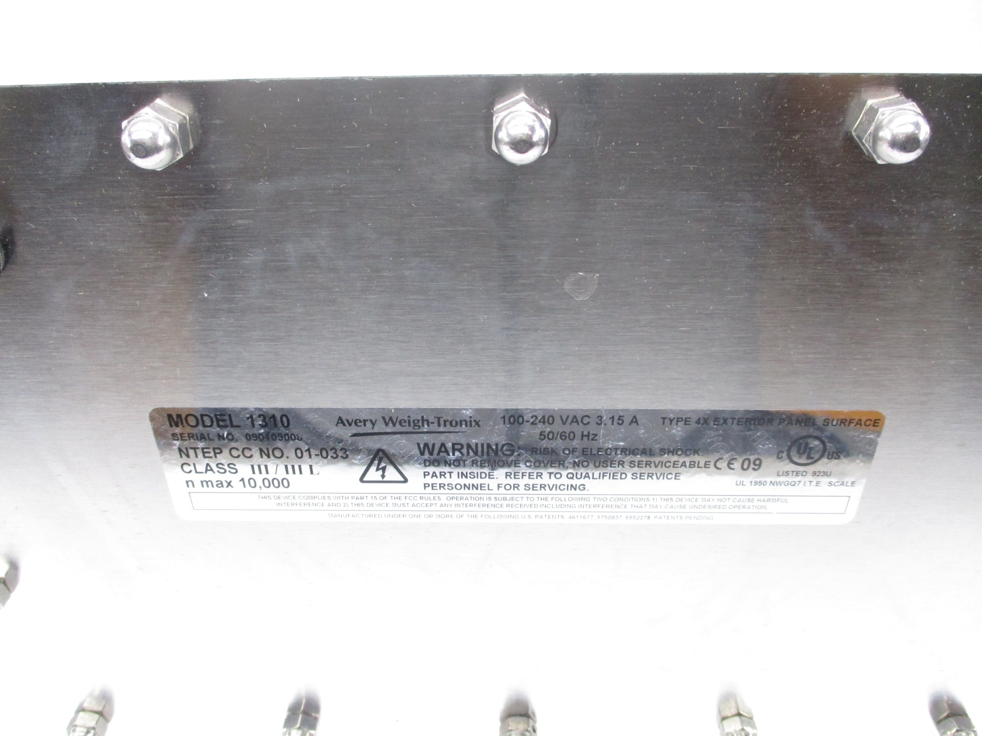 AVERY WEIGH-TRONIX 1310 UNMP