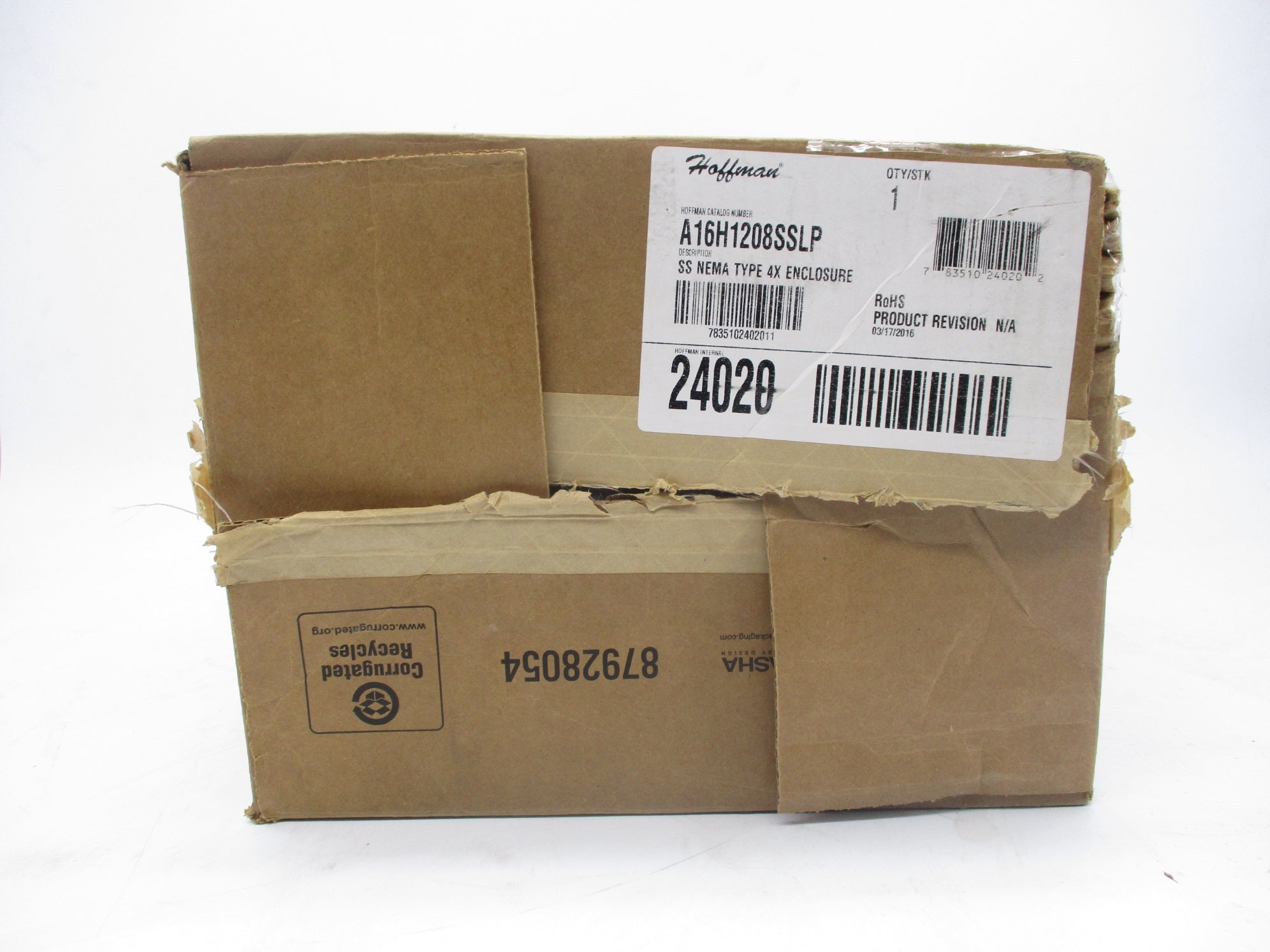 HOFFMAN A16H1208SSLP NSMP