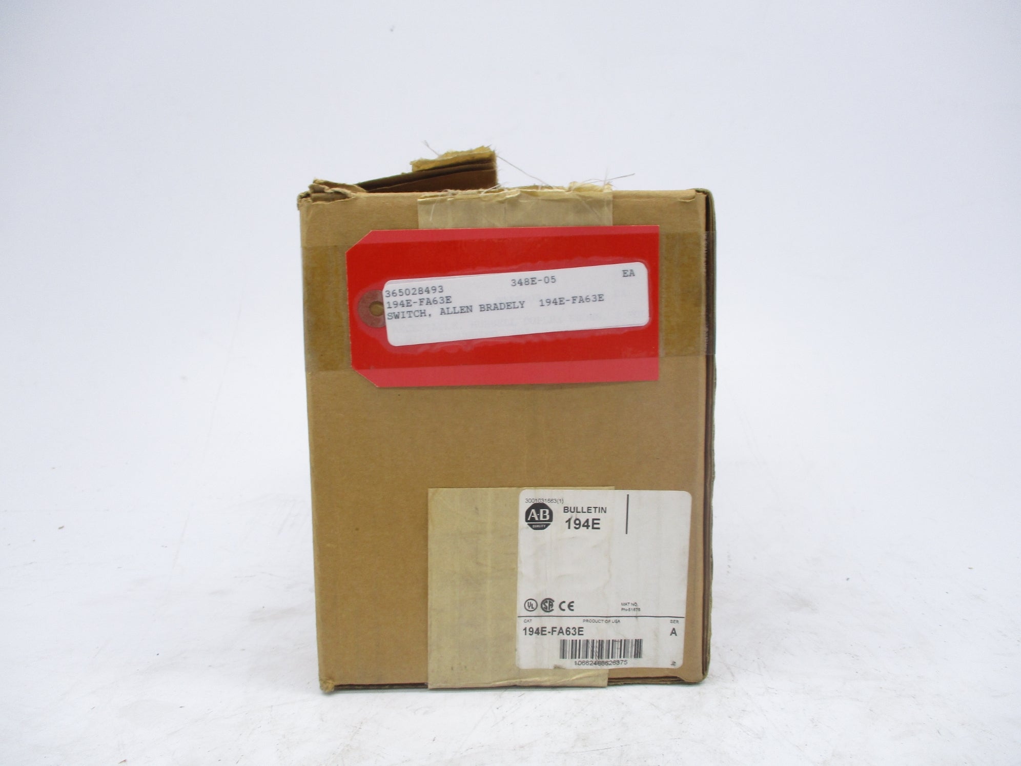 ALLEN BRADLEY 194E-FA63E SER. A (BR/WH) NSMP