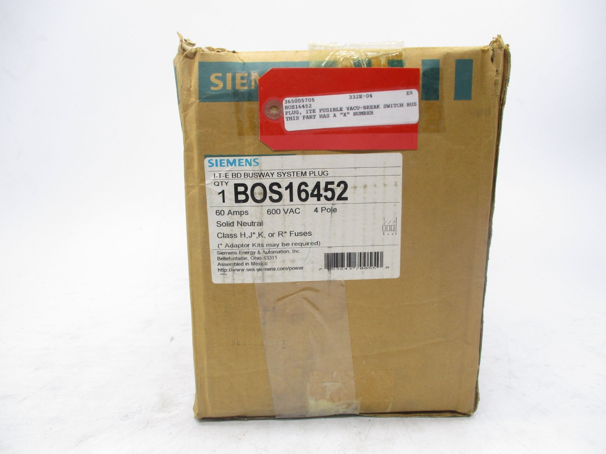 SIEMENS BOS16452 NSMP