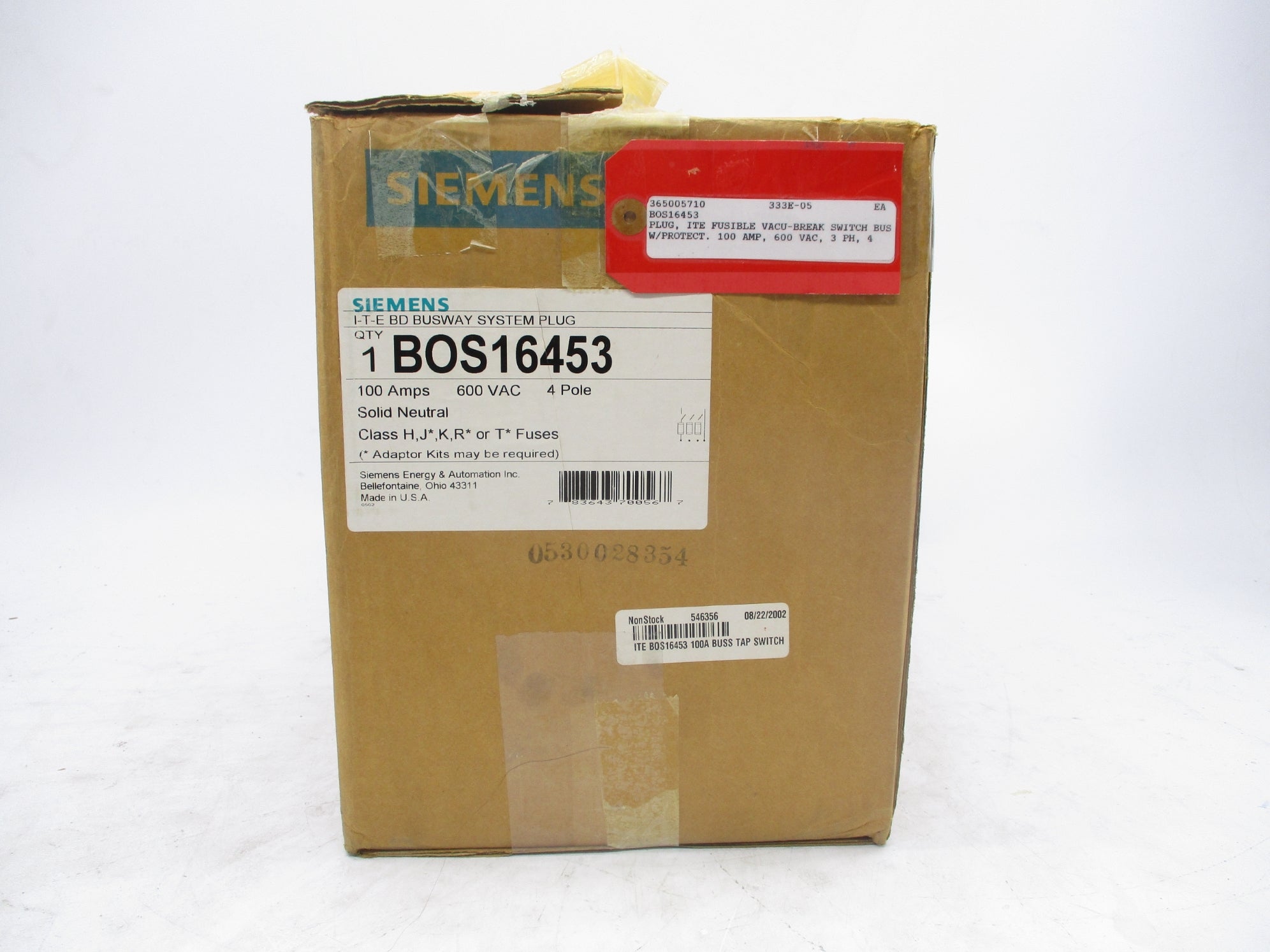 SIEMENS BOS16453 NSMP