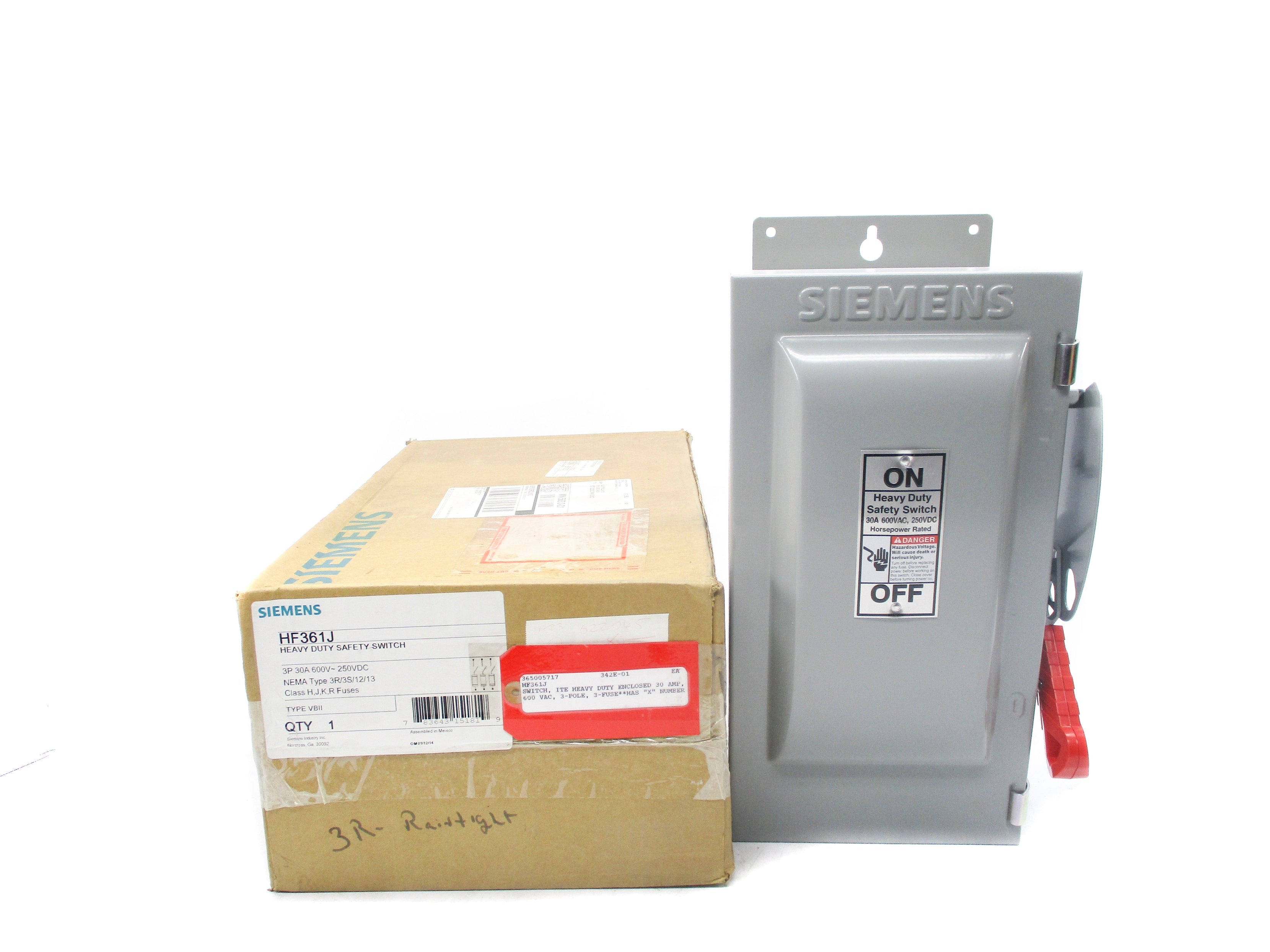 SIEMENS HF361J 600VAC 30A NSMP