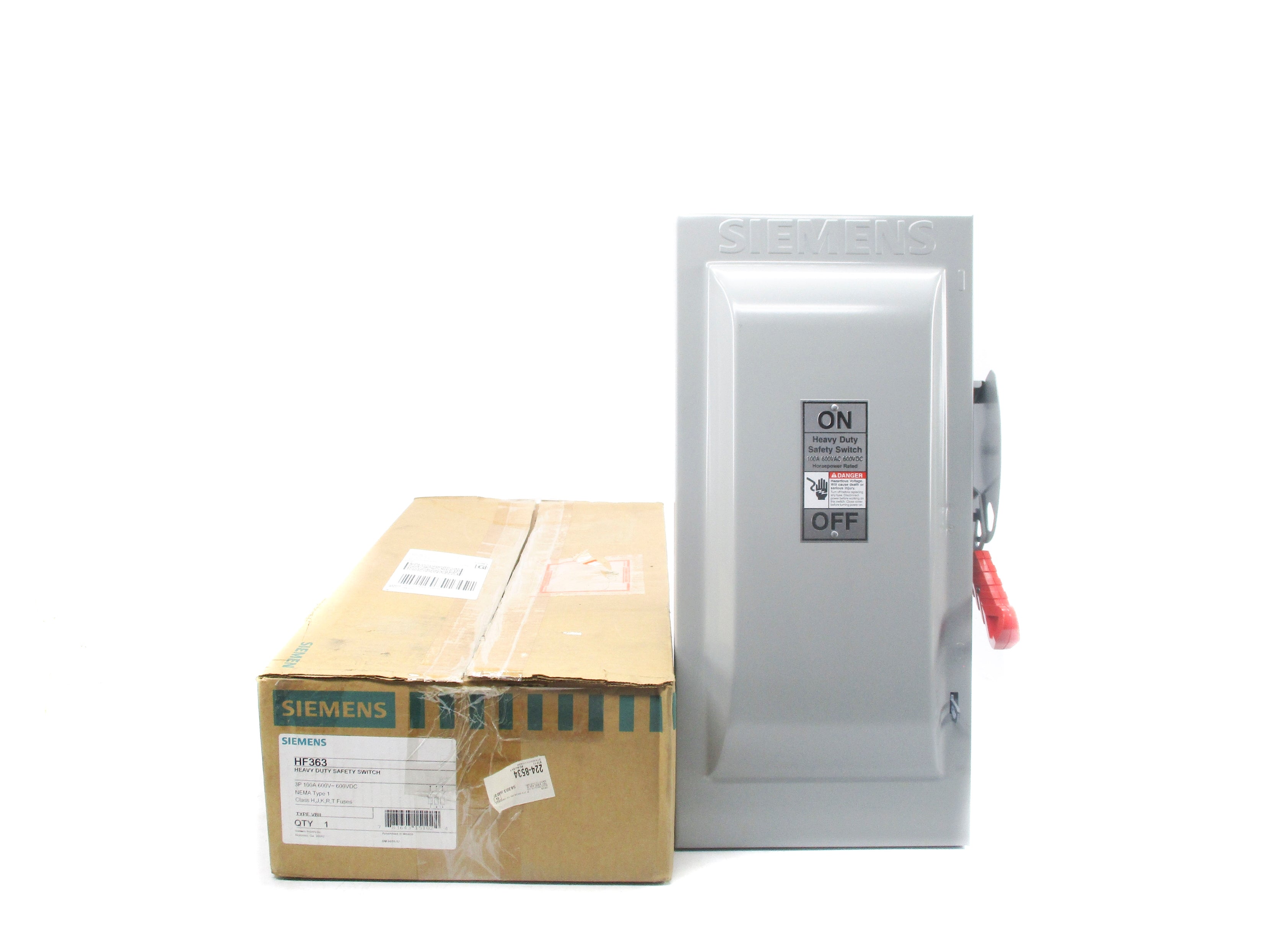 SIEMENS HF363 600VAC/DC 100A NSMP