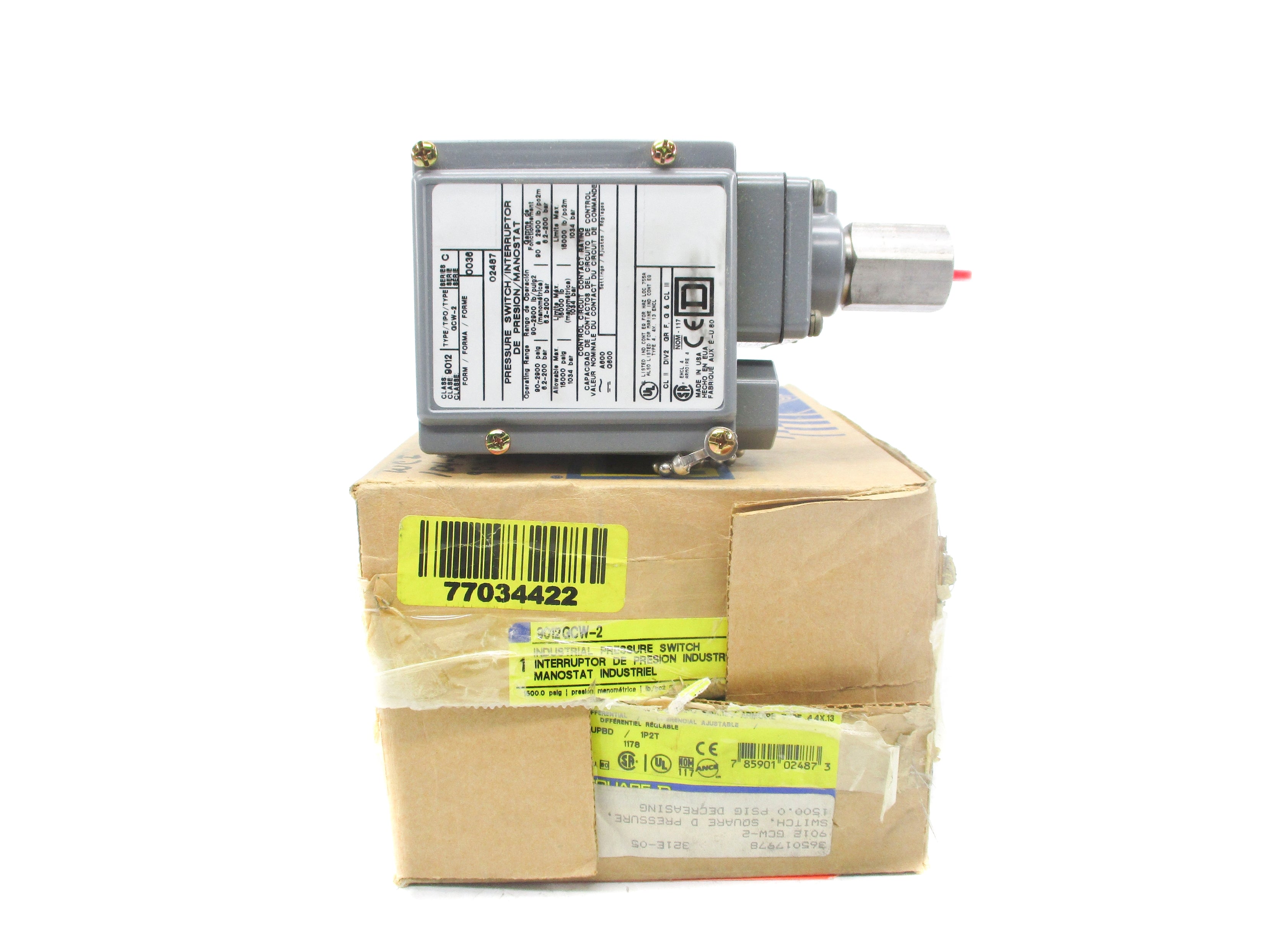 SQUARE D 9012GCW2 SER. C NSMP