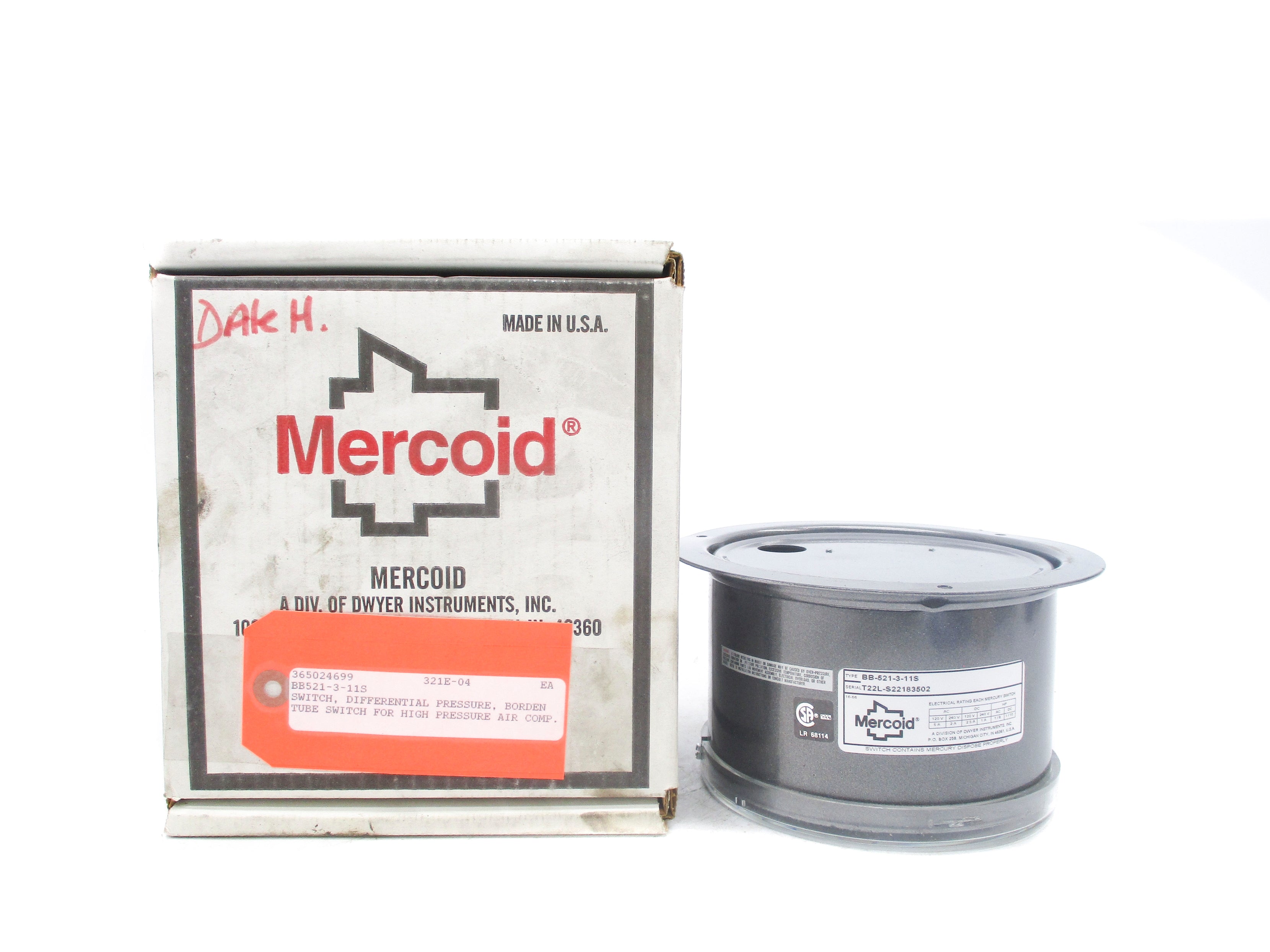 MERCOID BB521-3-11S NSMP