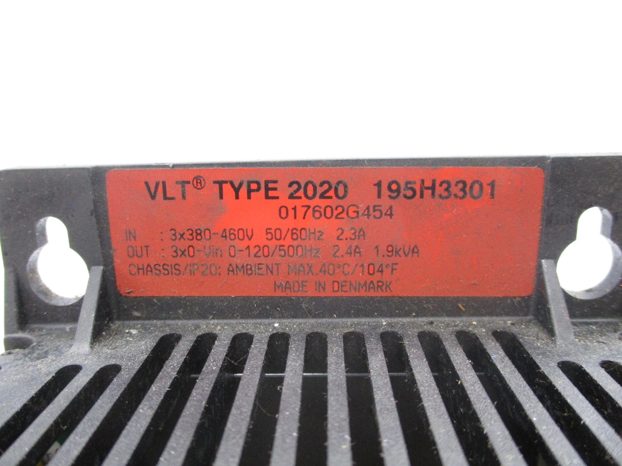 DANFOSS 195H3301 460V 2.3A UNMP