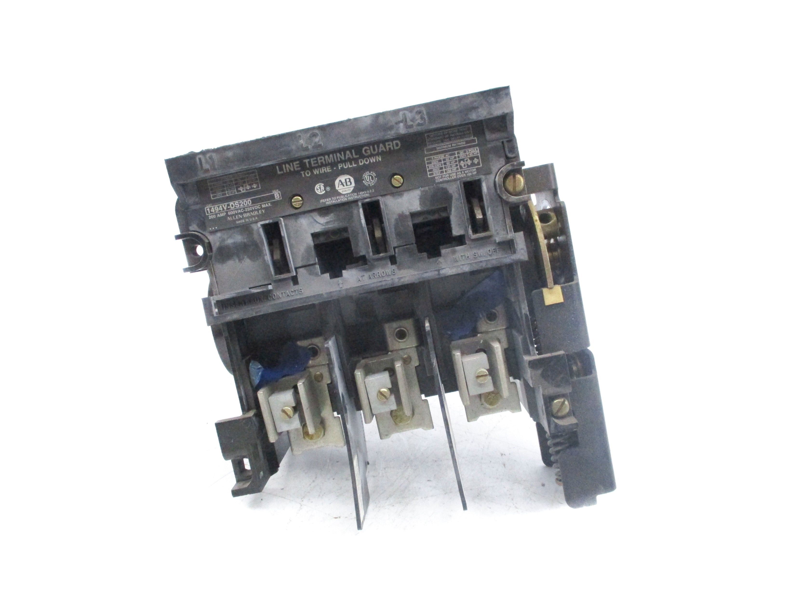 ALLEN BRADLEY 1494V-DS200 SER. B UNMP