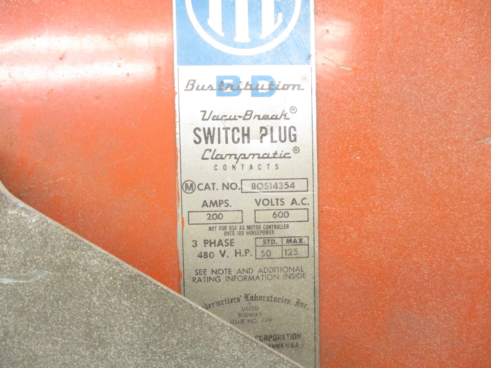 SIEMENS BOS14354 UNMP