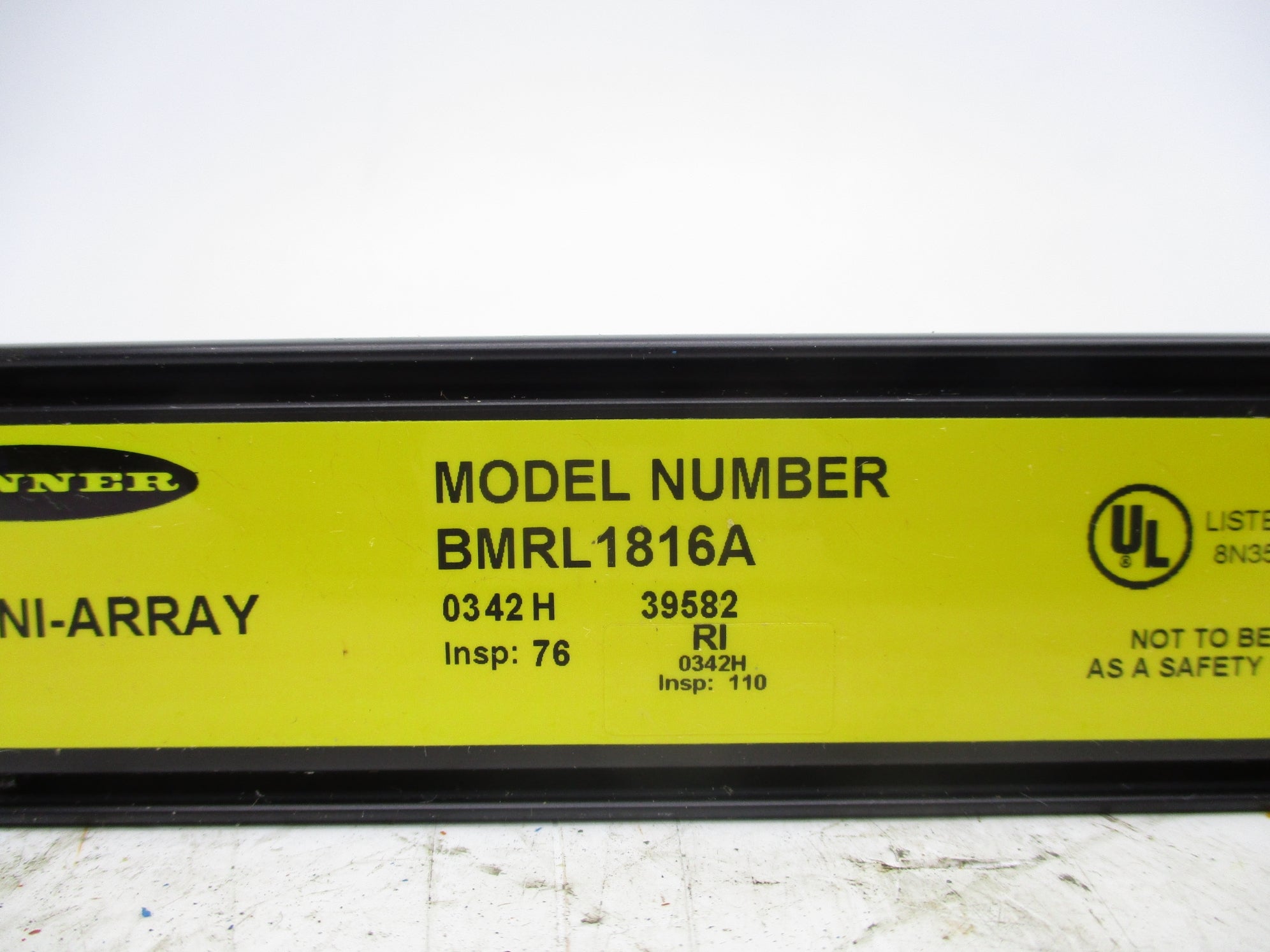 BANNER ENGINEERING BMRL1816A 39582 NSNP