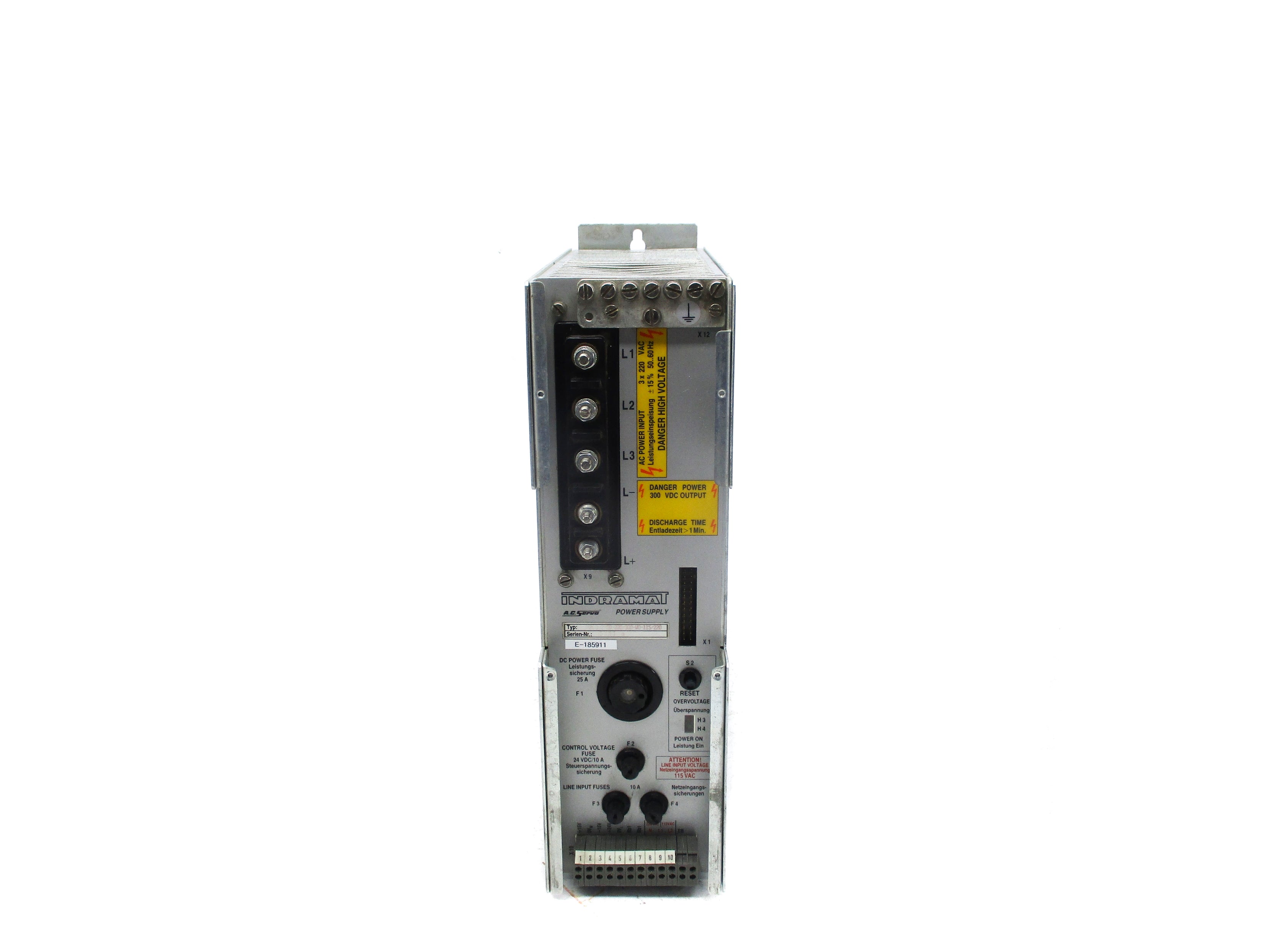 INDRAMAT TVM1.2-50-220/300-W0-115/220 (AS PICTURED)  UNMP