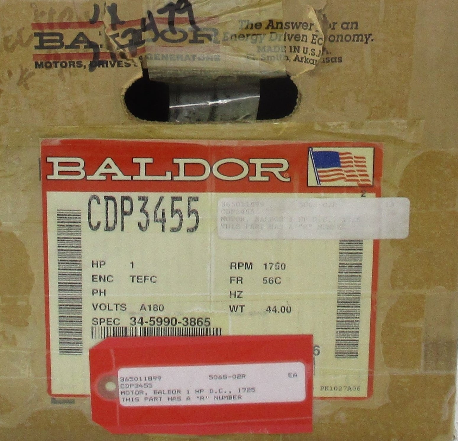 BALDOR CDP3455 NSMP