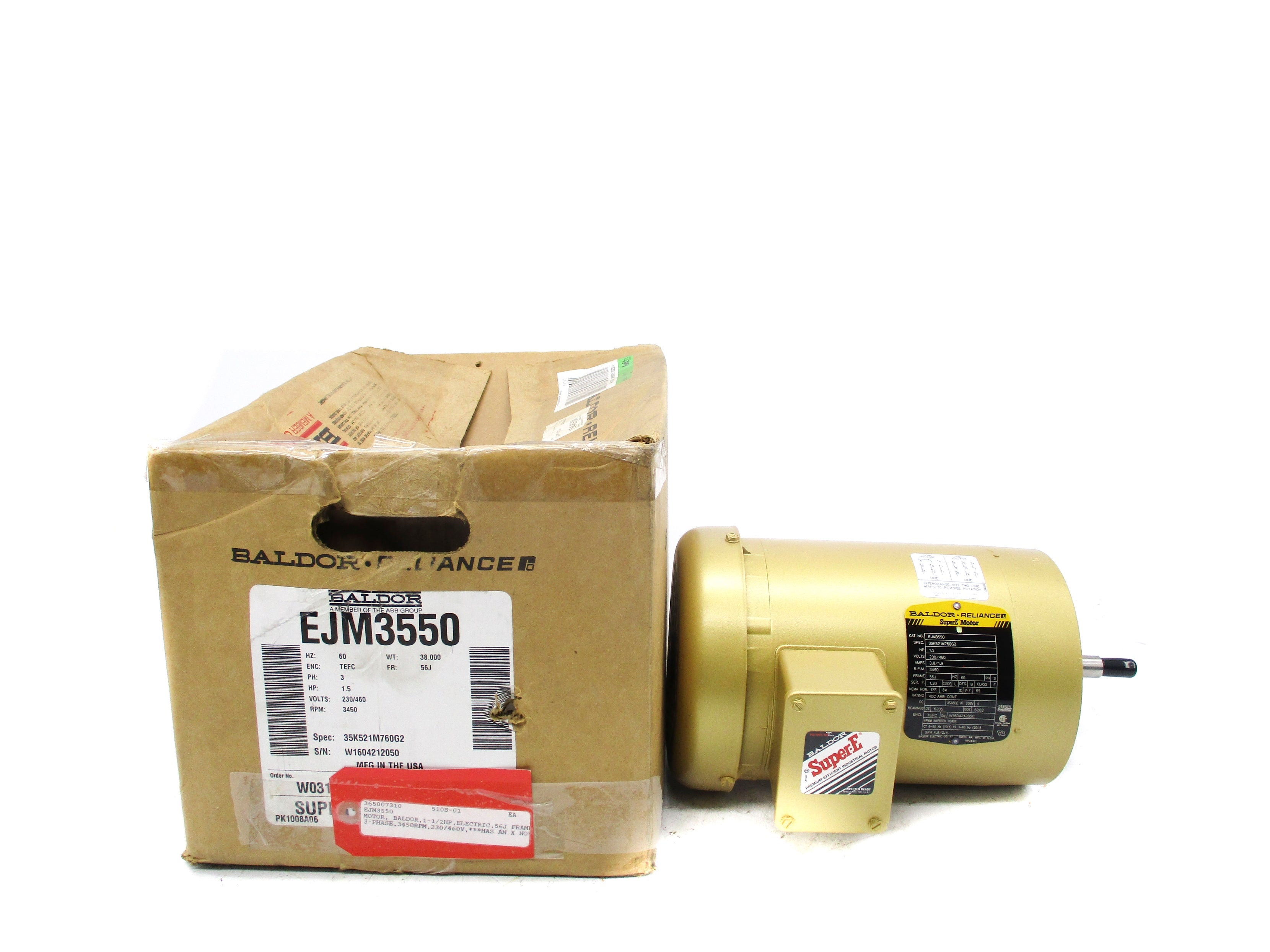 BALDOR EJM3550 NSMP