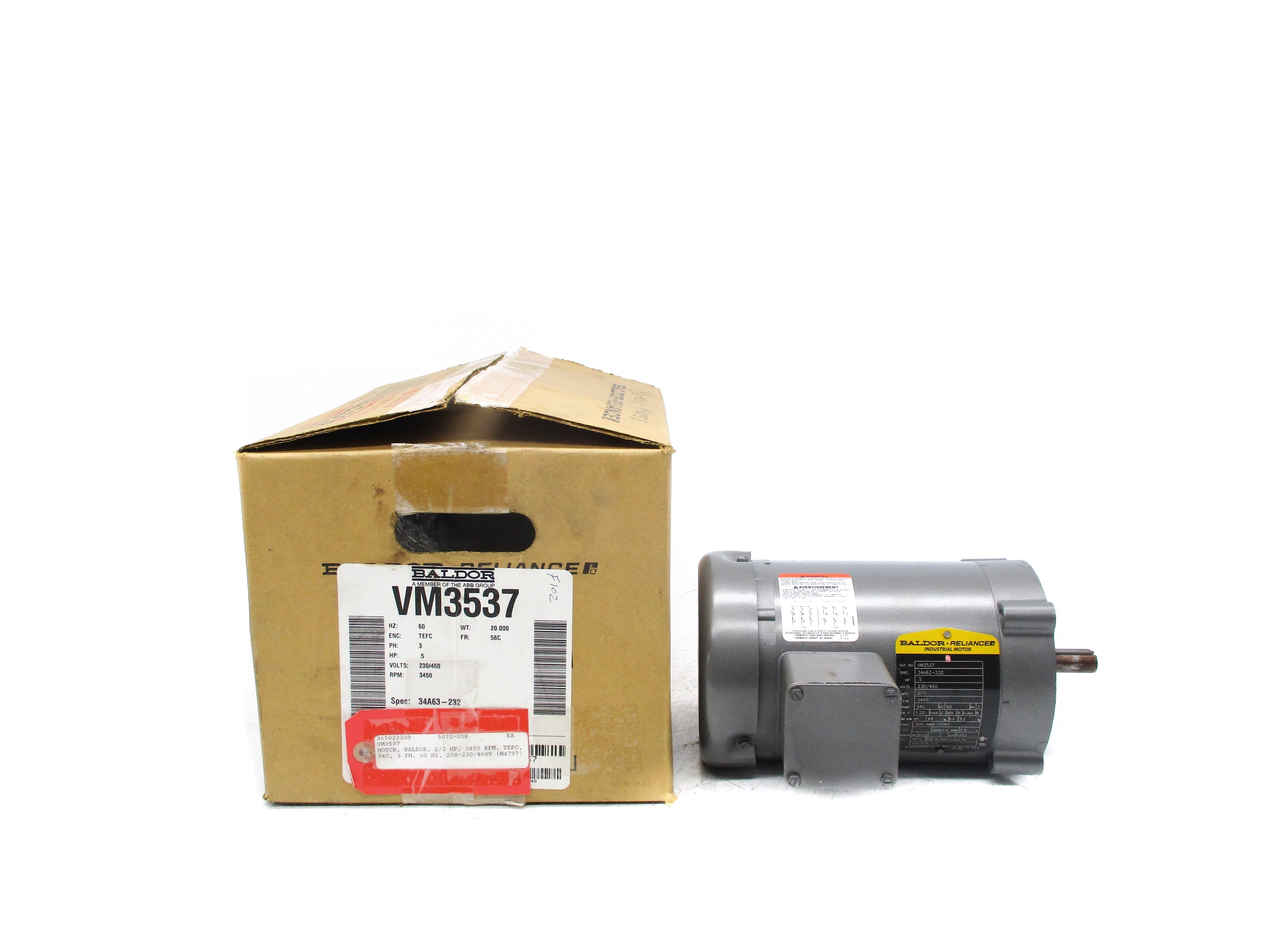 BALDOR VM3537 NSMP