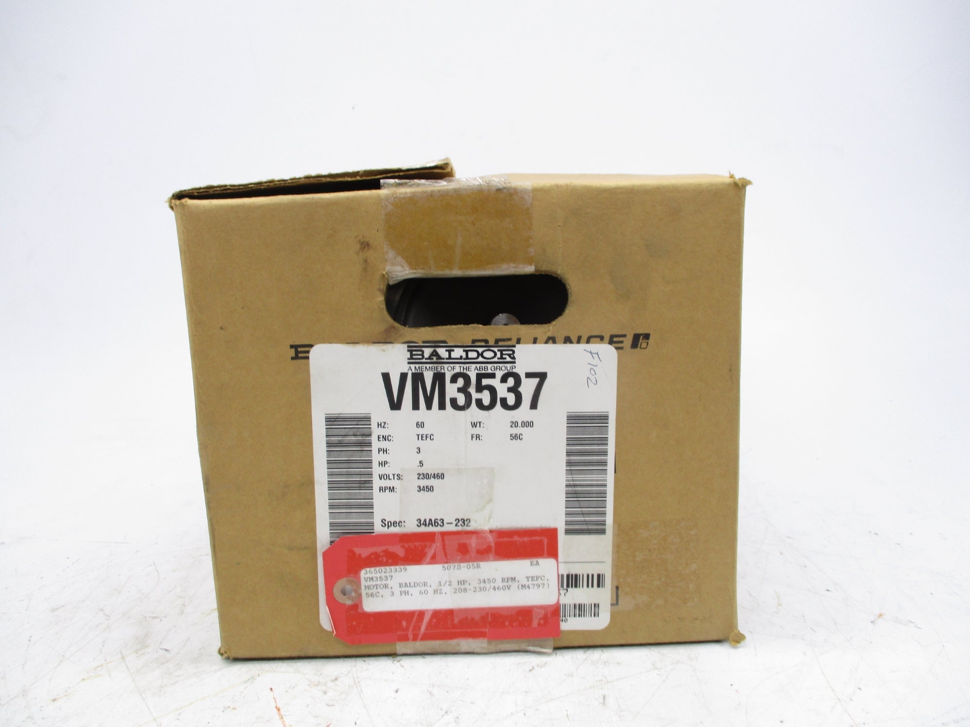 BALDOR VM3537 NSMP