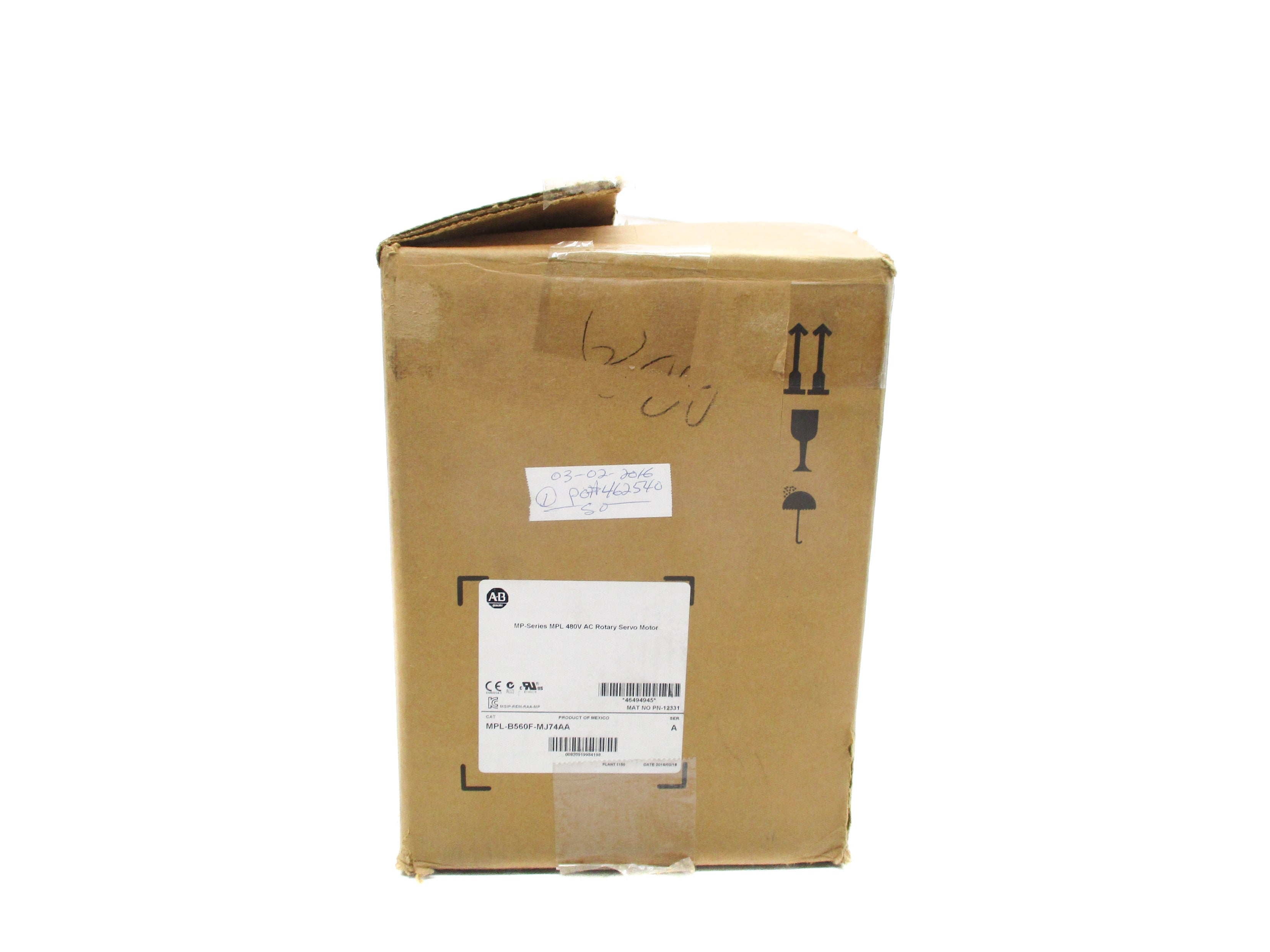 ALLEN BRADLEY MPL-B560F-MJ74AA SER. A NSMP