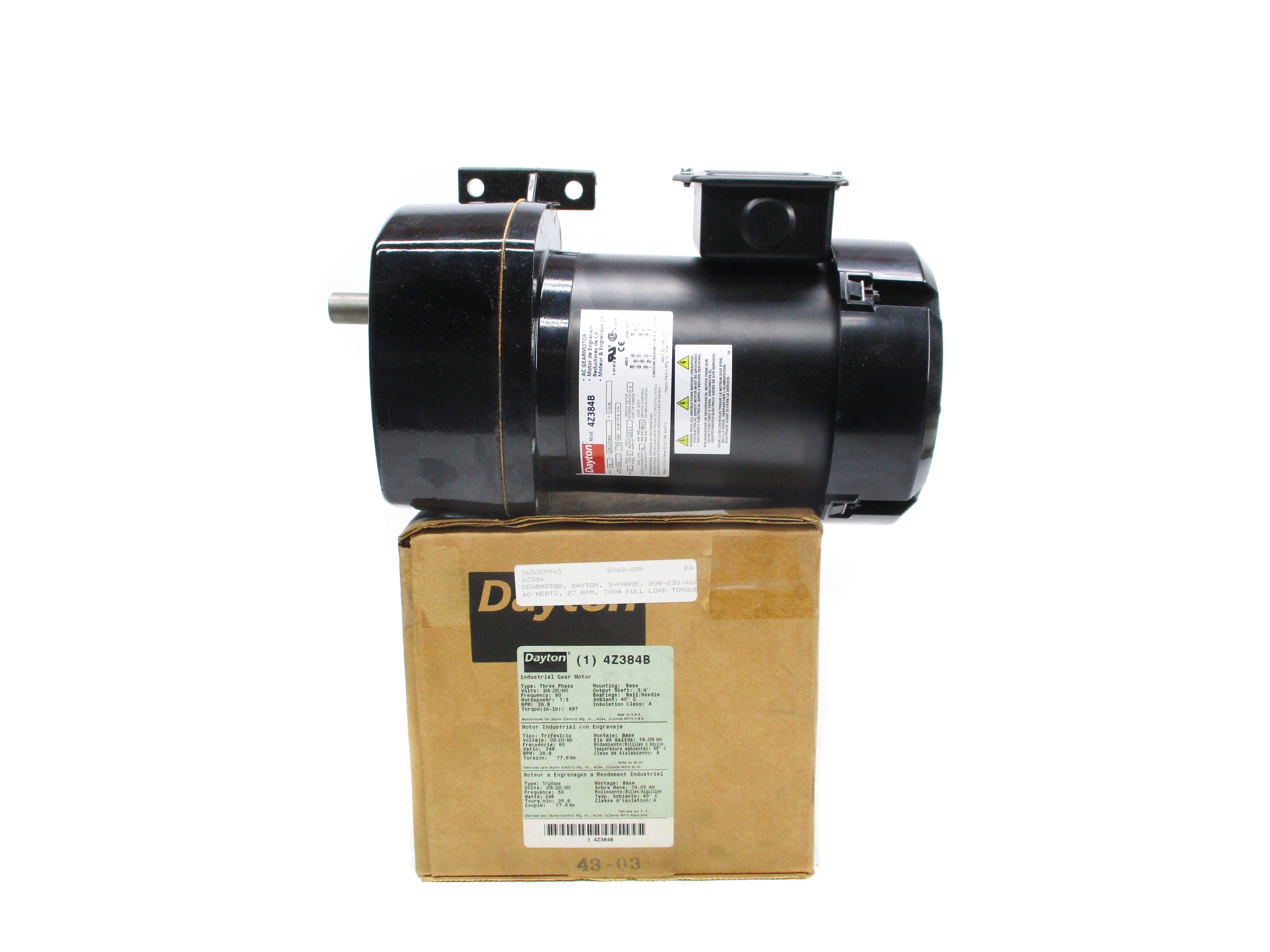 DAYTON 4Z384B NSMP