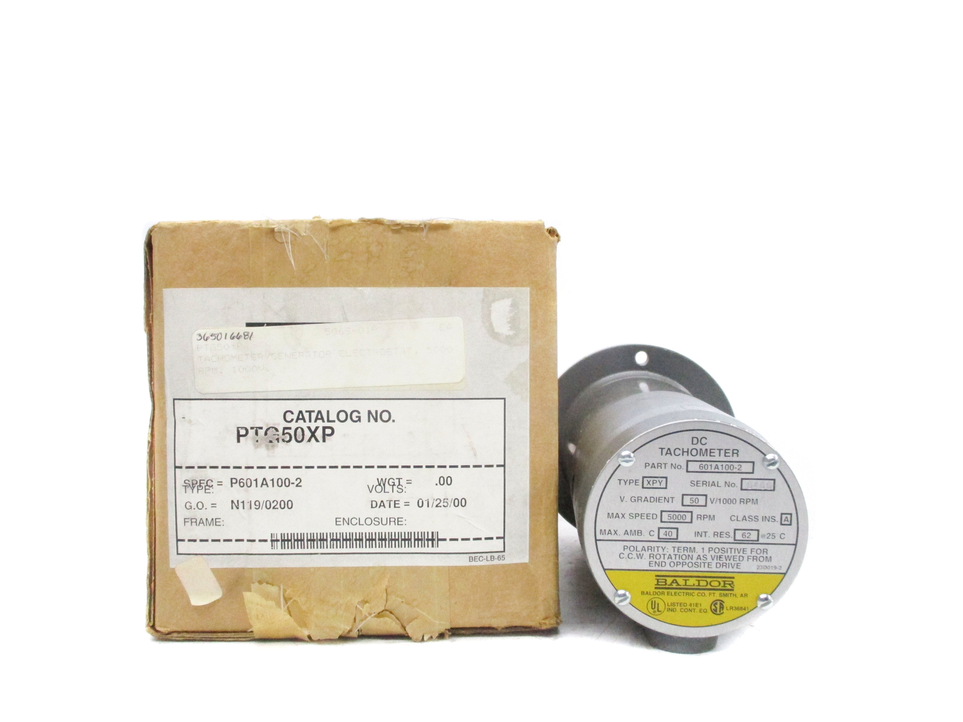 BALDOR 601A100-2 NSMP