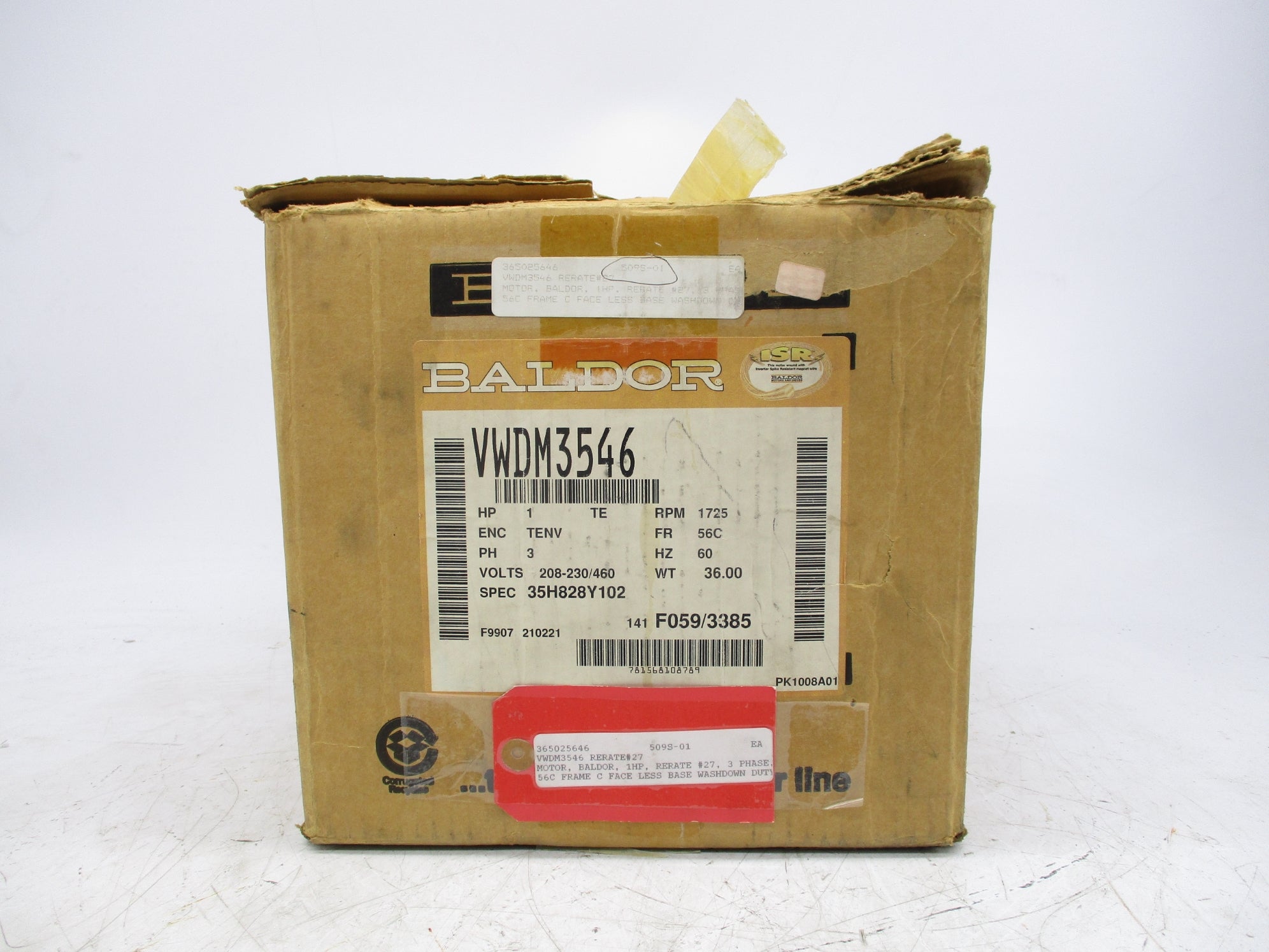 BALDOR VWDM3546 NSMP