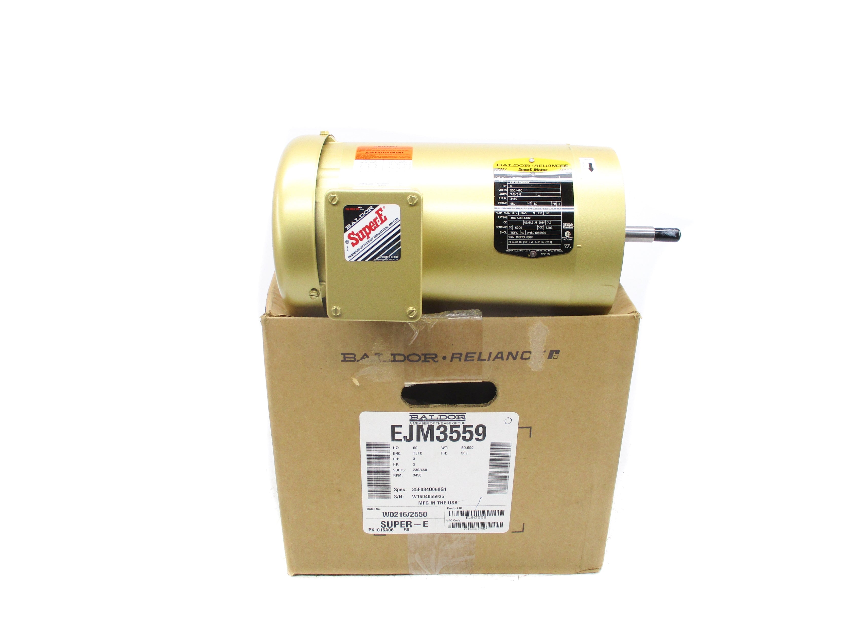 BALDOR EJM3559 NSMP