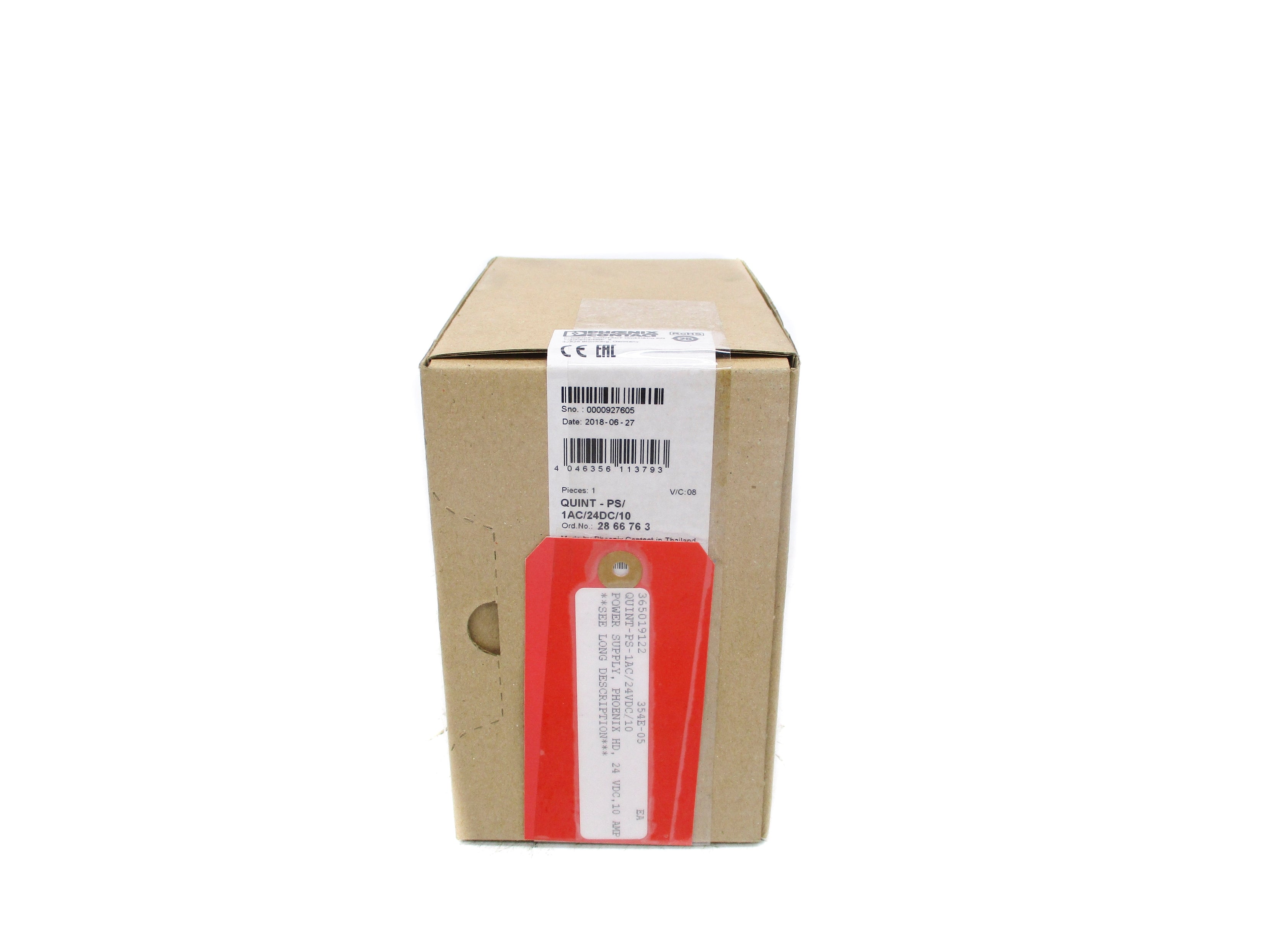 PHOENEIX CONTACT QUINT-PS1AC/24DC/10 NSFS
