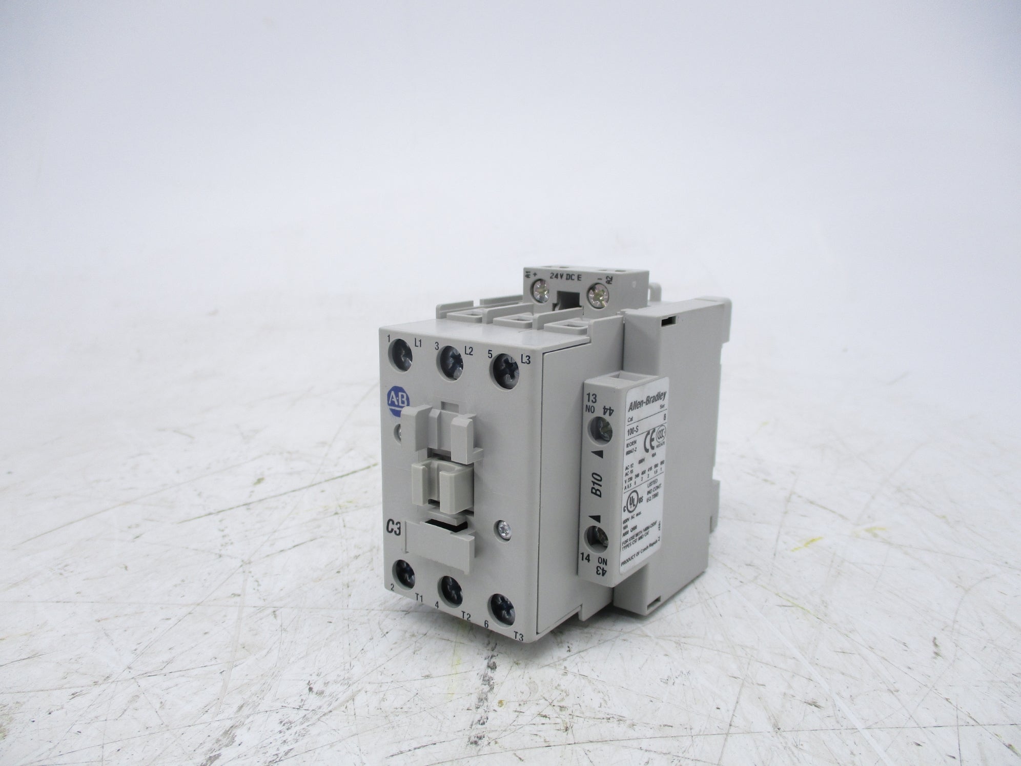 ALLEN BRADLEY 100-C30EJ10 SER. C 24VDC (BR/WH) NSMP