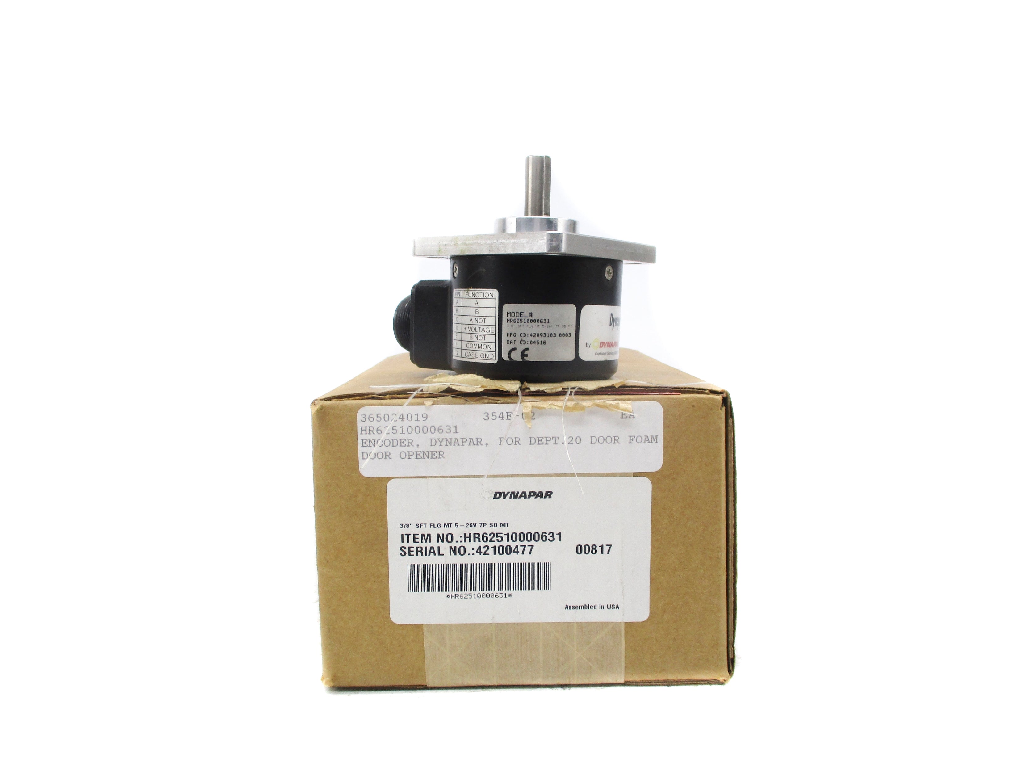 DYNAPAR HR62510000631 NSMP